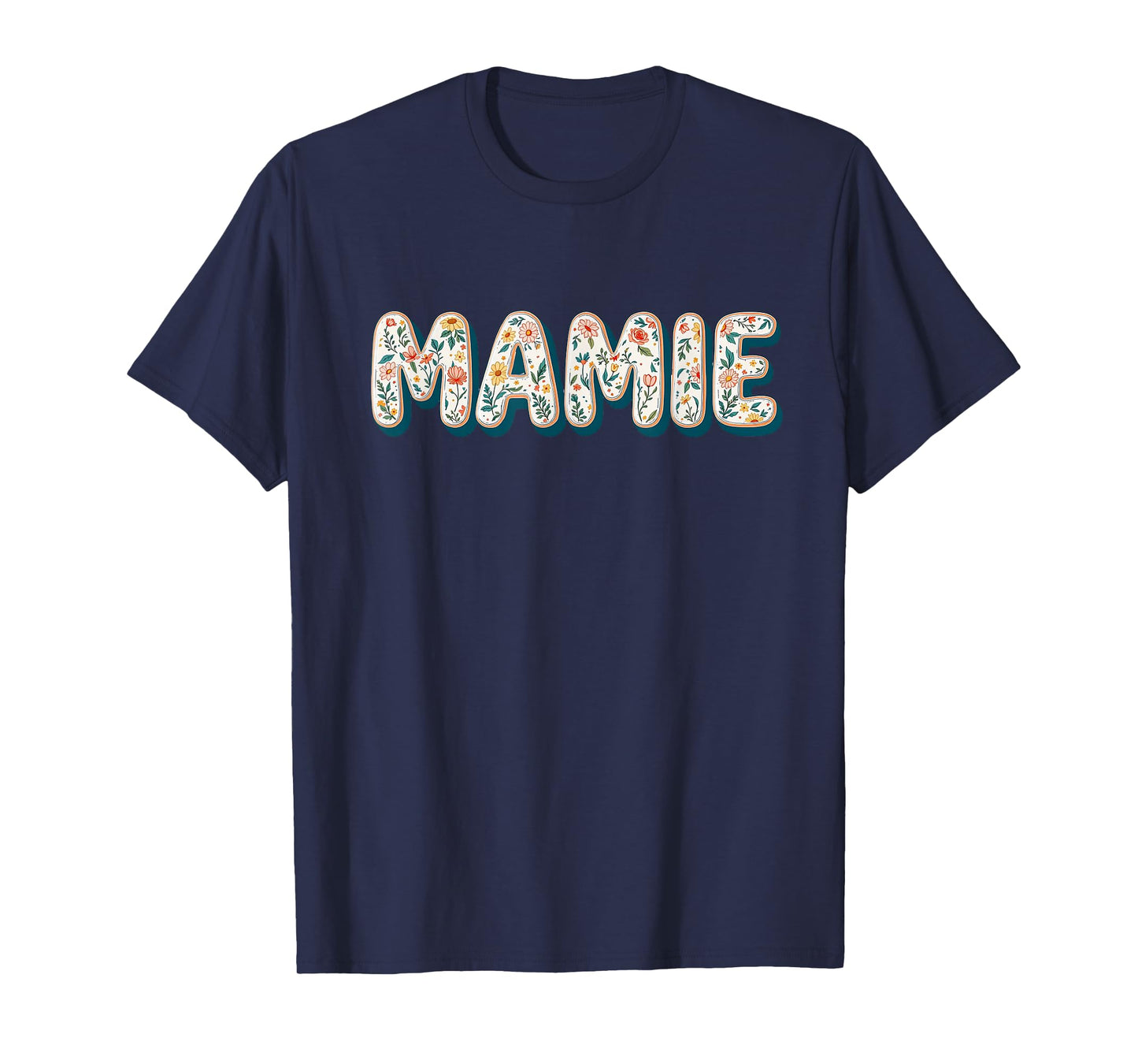 Wildflowers Mamie Floral Mother's Day Mamie T-Shirt