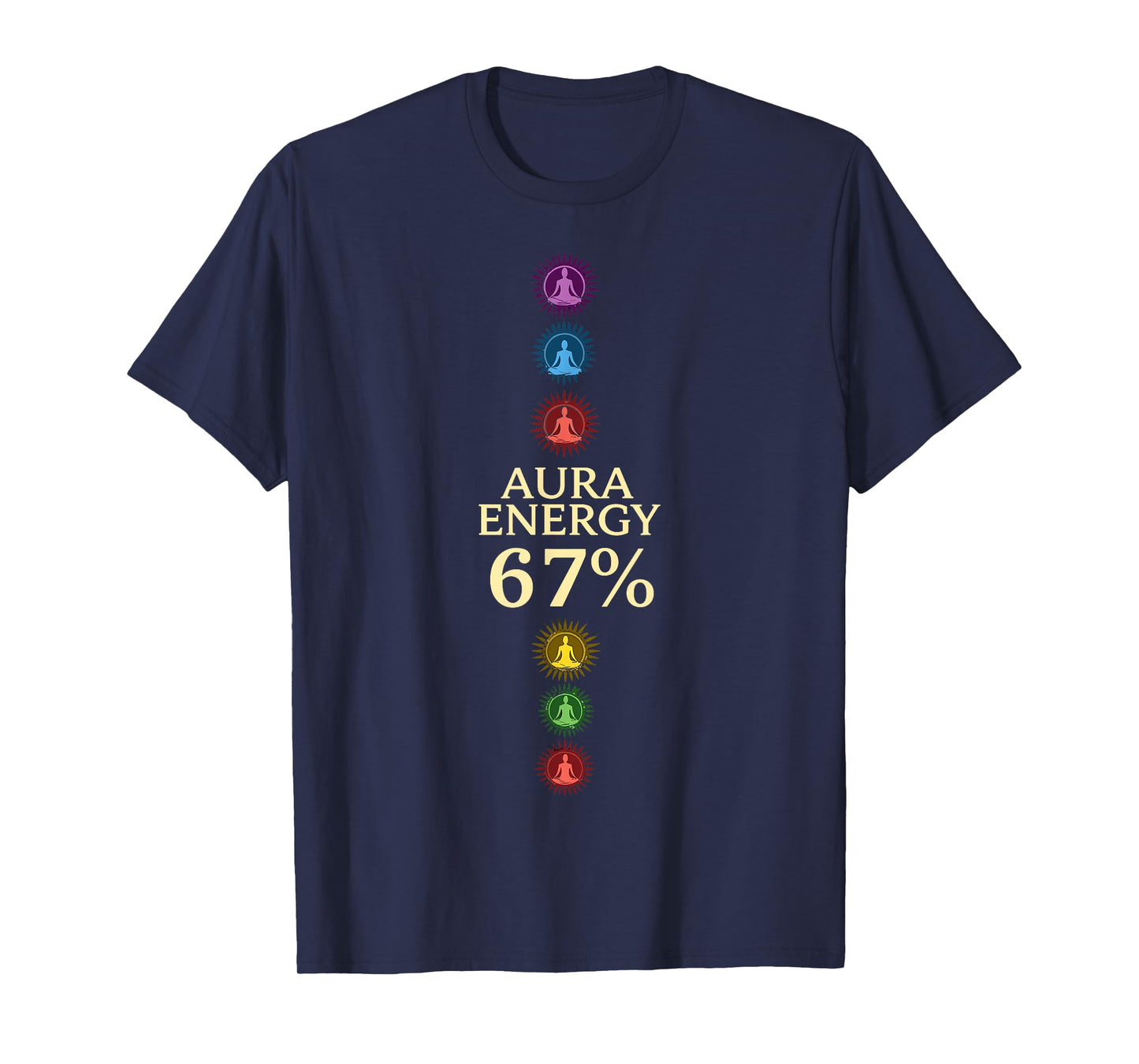 Aura Energy at 67 Six Seven Funny Gen Alpha Slang Meme T-Shirt