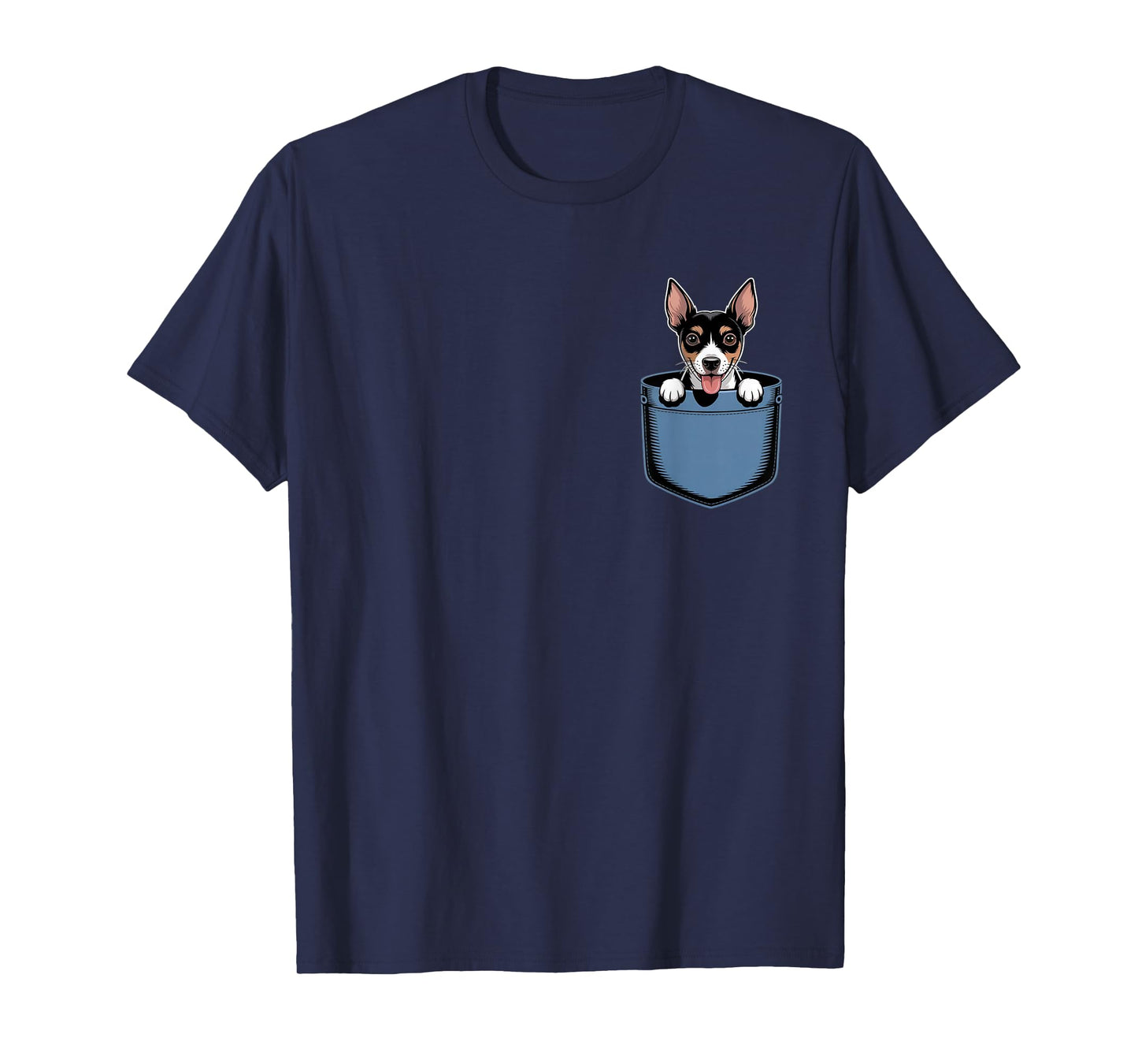 Cute Pocket Rat Terrier Lover Dog Mom T-Shirt