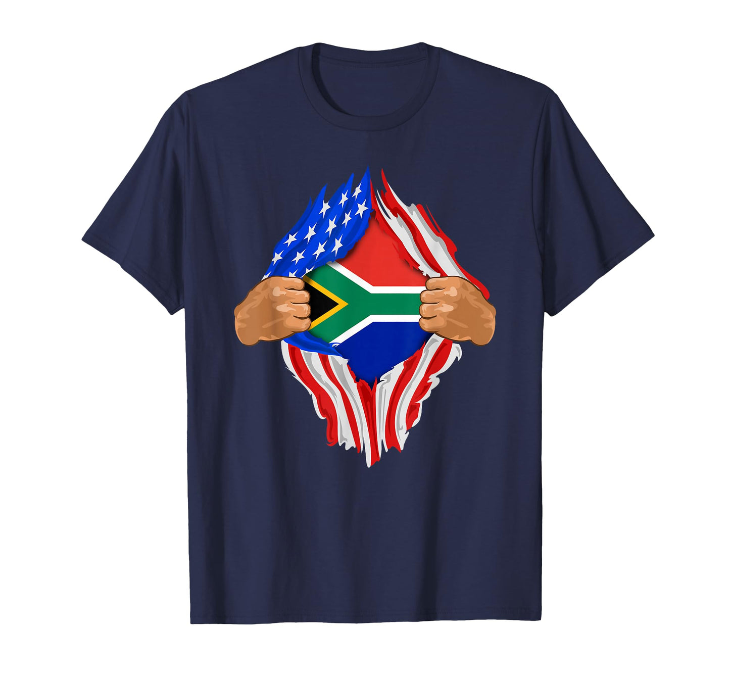South African Blood Inside Me Shirt | South Africa Flag Gift T-Shirt