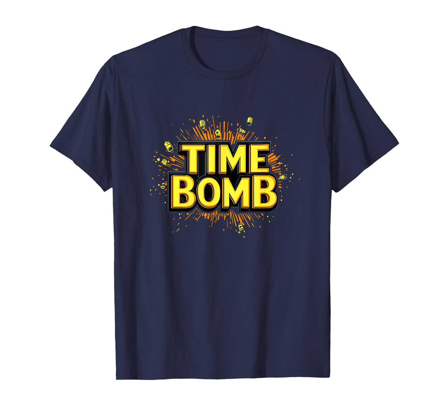 Vibrant Time Bomb Speech Emblem T-Shirt