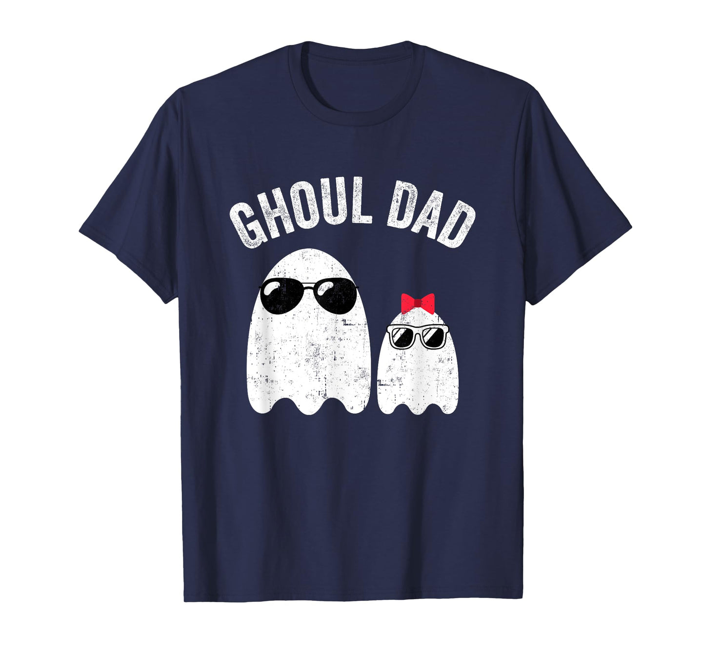 Ghoul Dad Funny Vintage Halloween Daddy Ghost T-Shirt