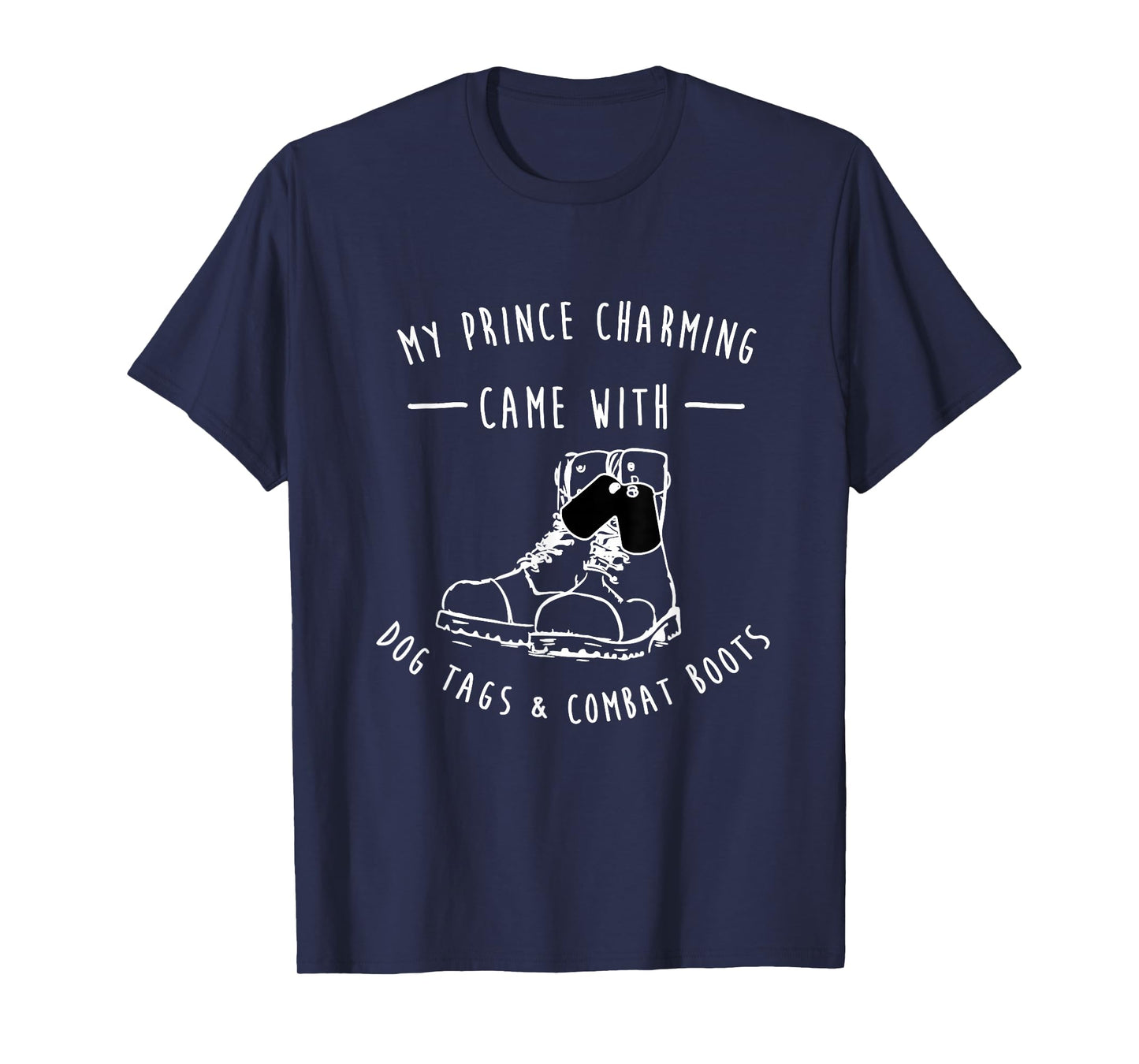 My Prinz charming funny military woman girlfriend T-Shirt