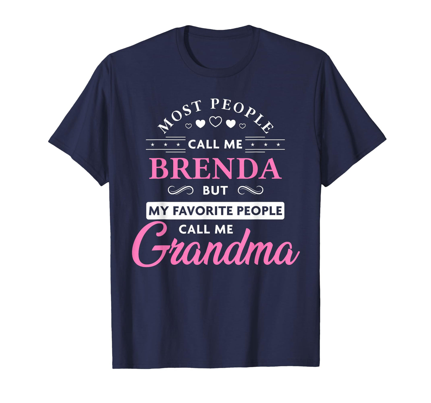 Brenda Name Gift Personalized Grandma T-Shirt