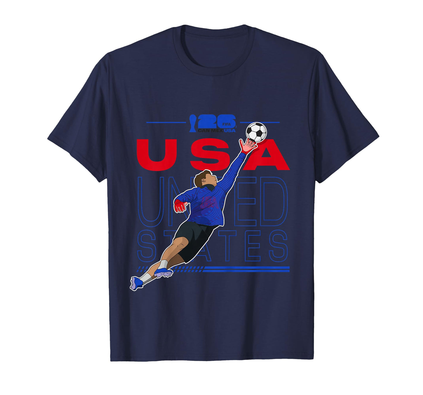 Kids FIFA WORLD CUP26 USA Host Country Save T-Shirt