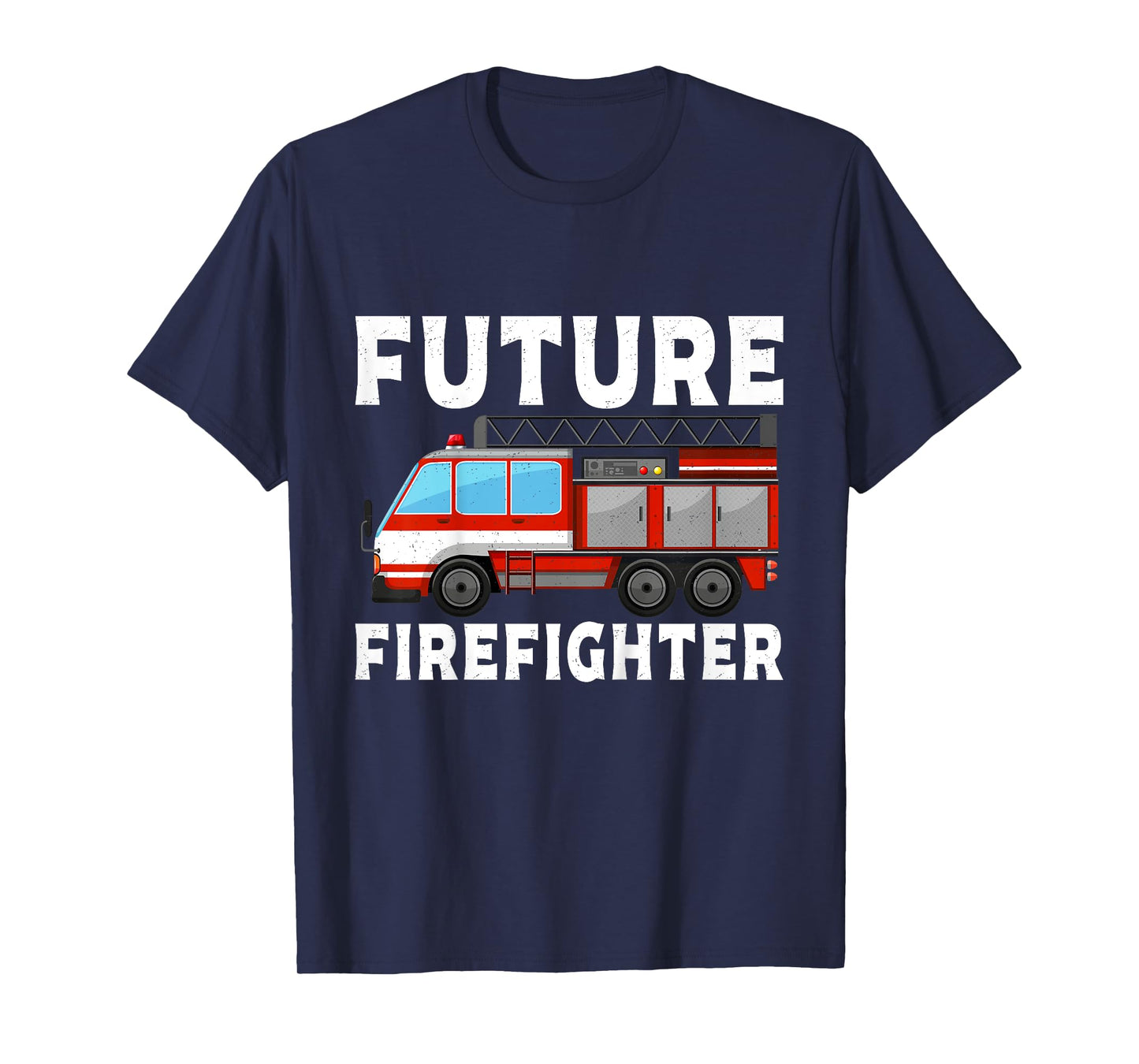 Kids Firefighter Shirt Fireman Costume Toddler Boys Firefighter T-Shirt