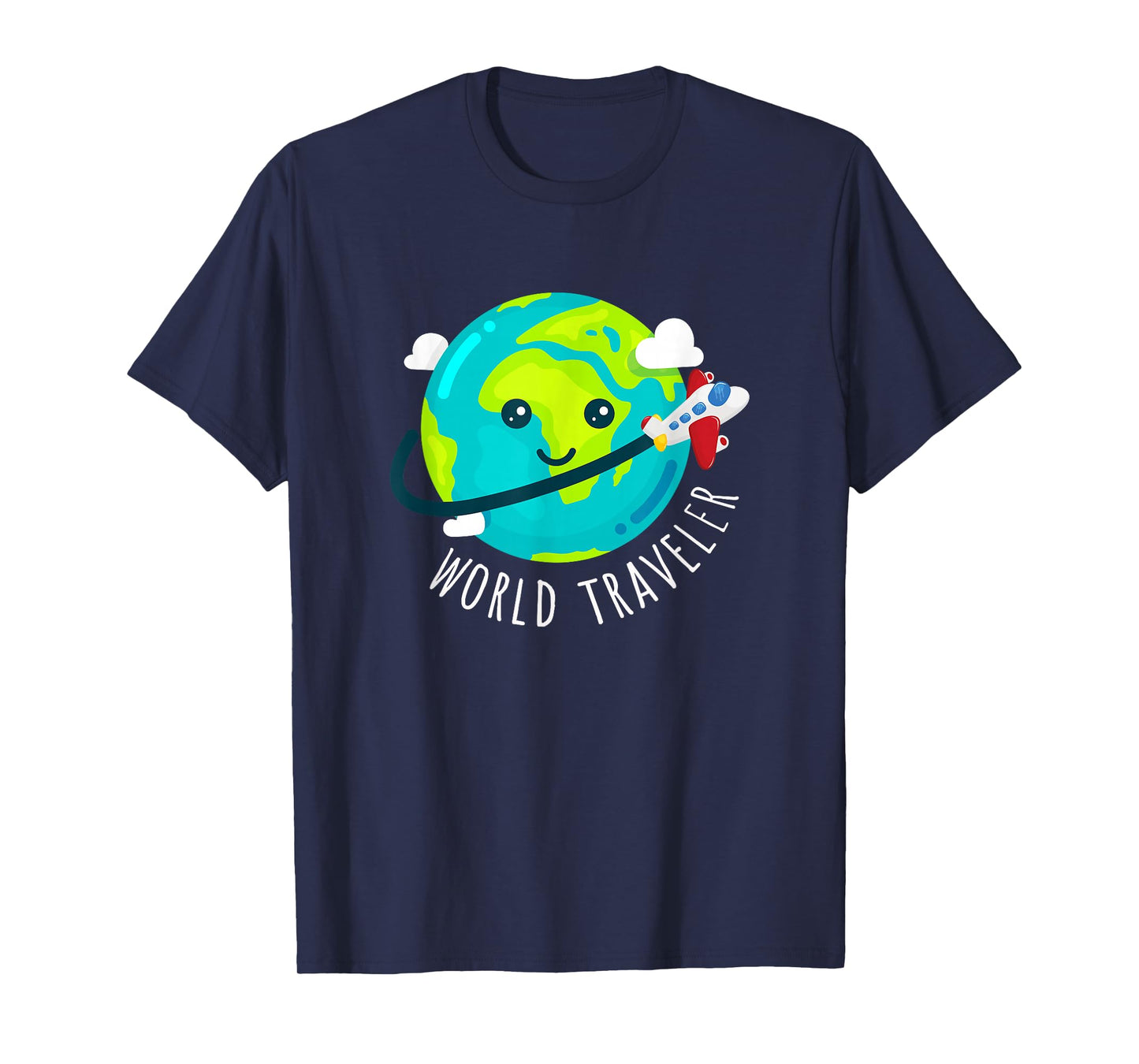 Cute Globe World Traveler T-Shirt