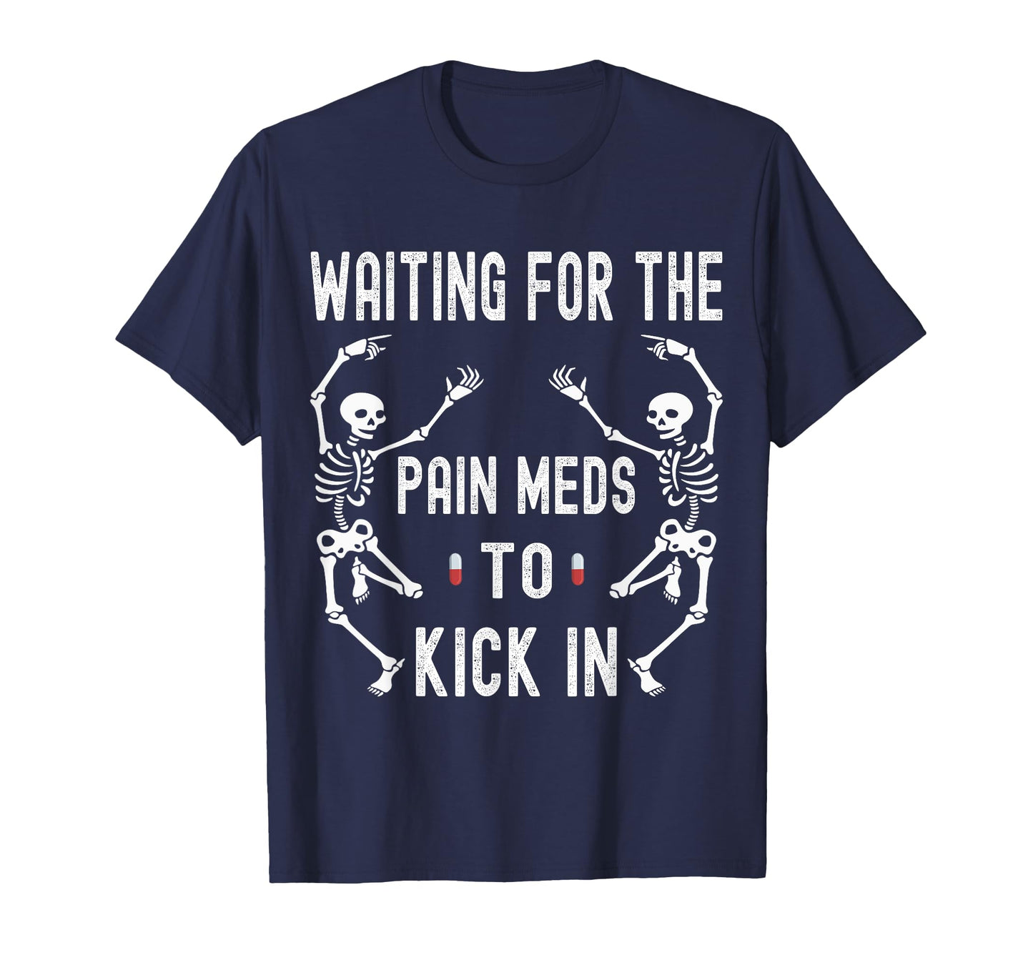 Chronic Illness Skeleton Chronic Pain Awareness T-Shirt