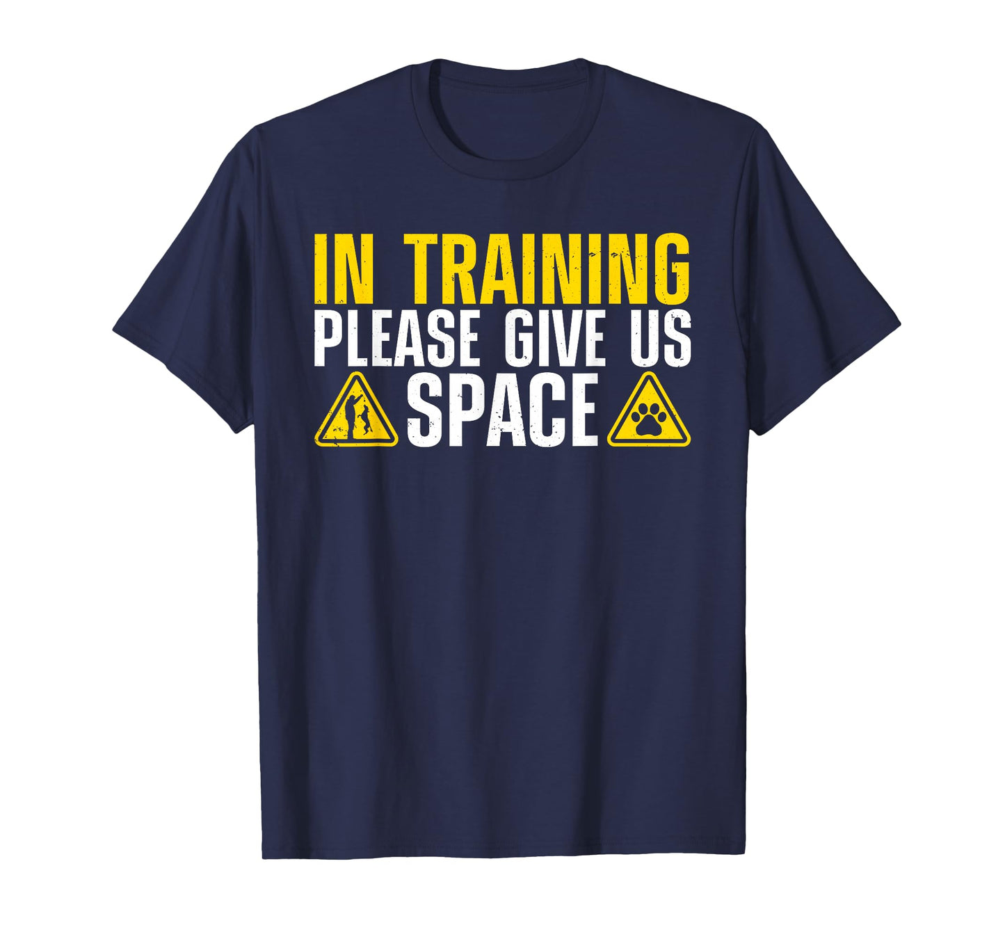 Funny Dog Trainer Art for Men Women Agility Dog Training T-Shirt