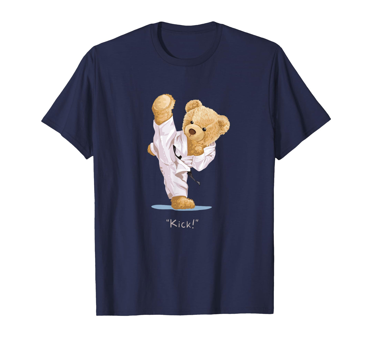 Karate Children's T-Shirt Teddy Bear Taekwondo Boys Men Tee T-Shirt