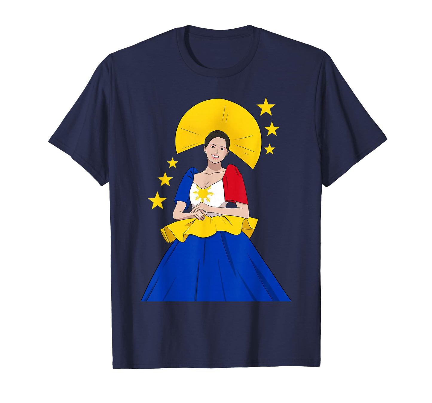 Philippines Pinay Filipina Filipiniana Proud Woman Girl T-Shirt