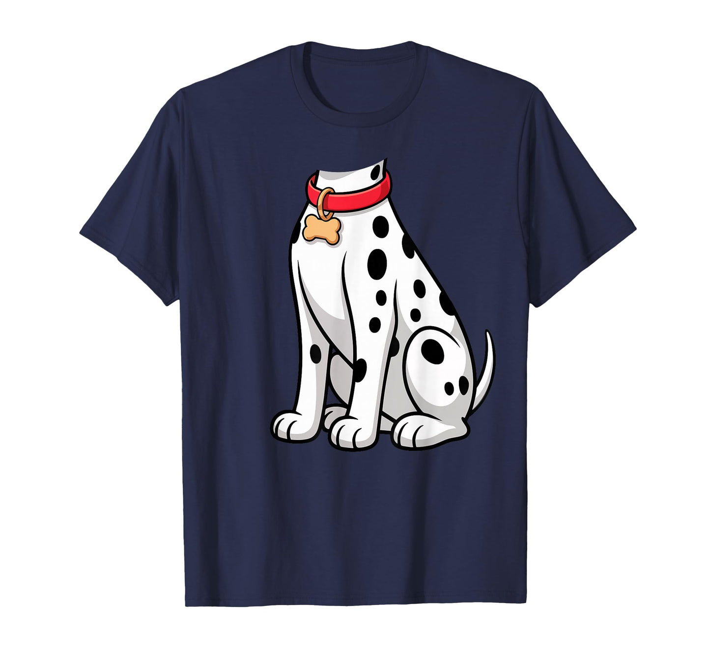 Dalmatian Shirt Adult Men Women Kids Dalmatian Costume T-Shirt