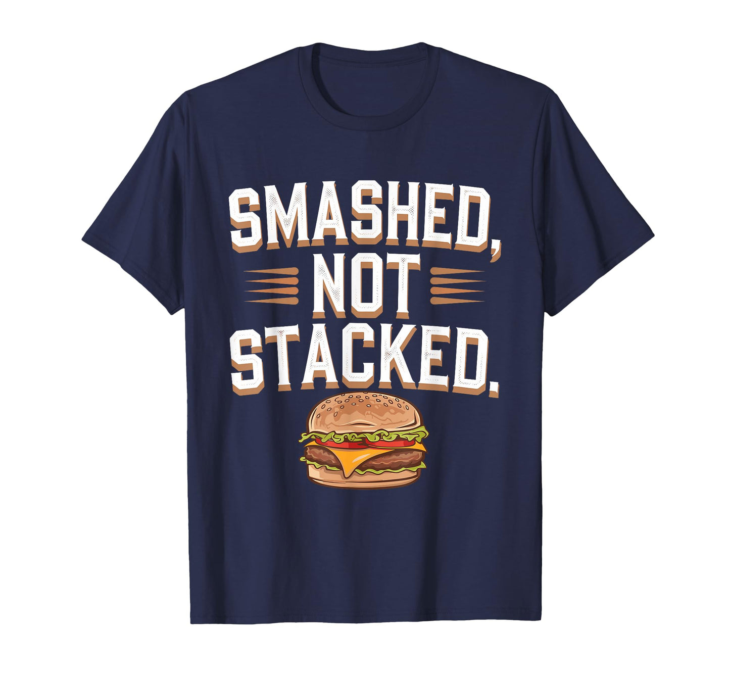 Smash Burger Lover Grilled Cheeseburger Flat Top Cooking T-Shirt