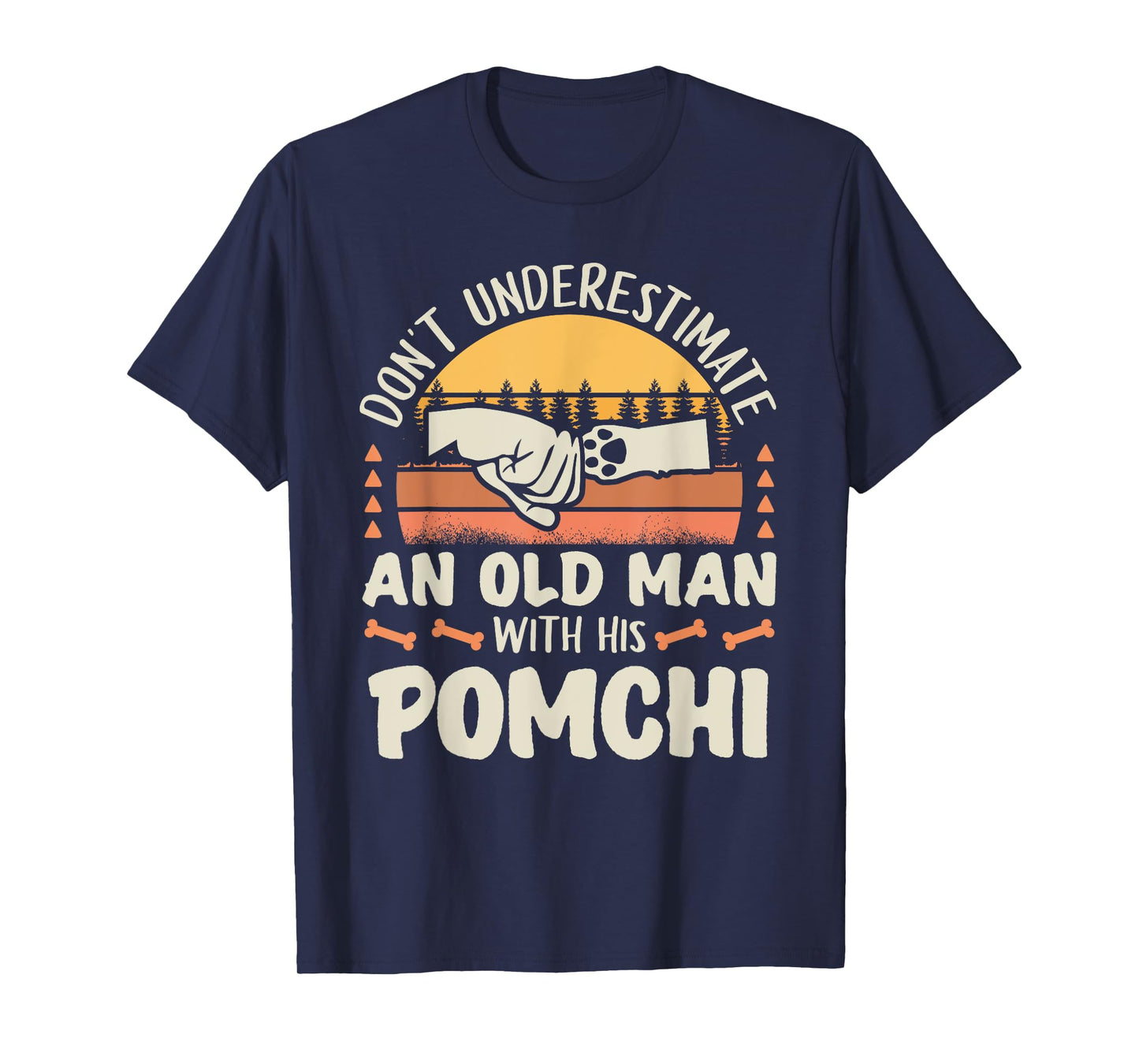 Pomchi Shirt Men Women Dog Mom Dog Lover T-Shirt