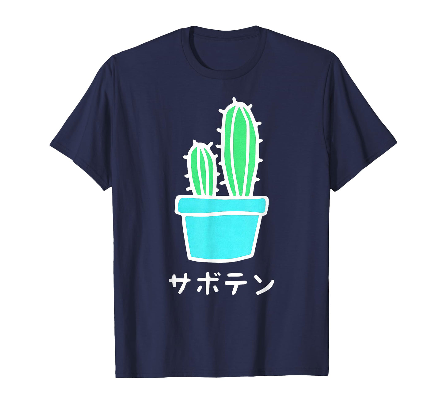 Japanese Art Print Harajuku Cactus Vaporwave Aesthetic T-Shirt