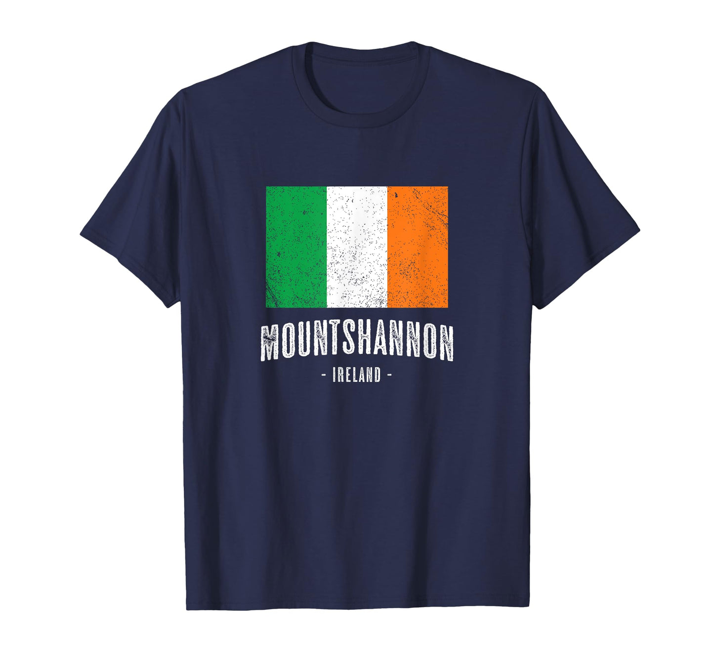 City of MOUNTSHANNON Ireland | Men Women Kids - Irish Flag - T-Shirt
