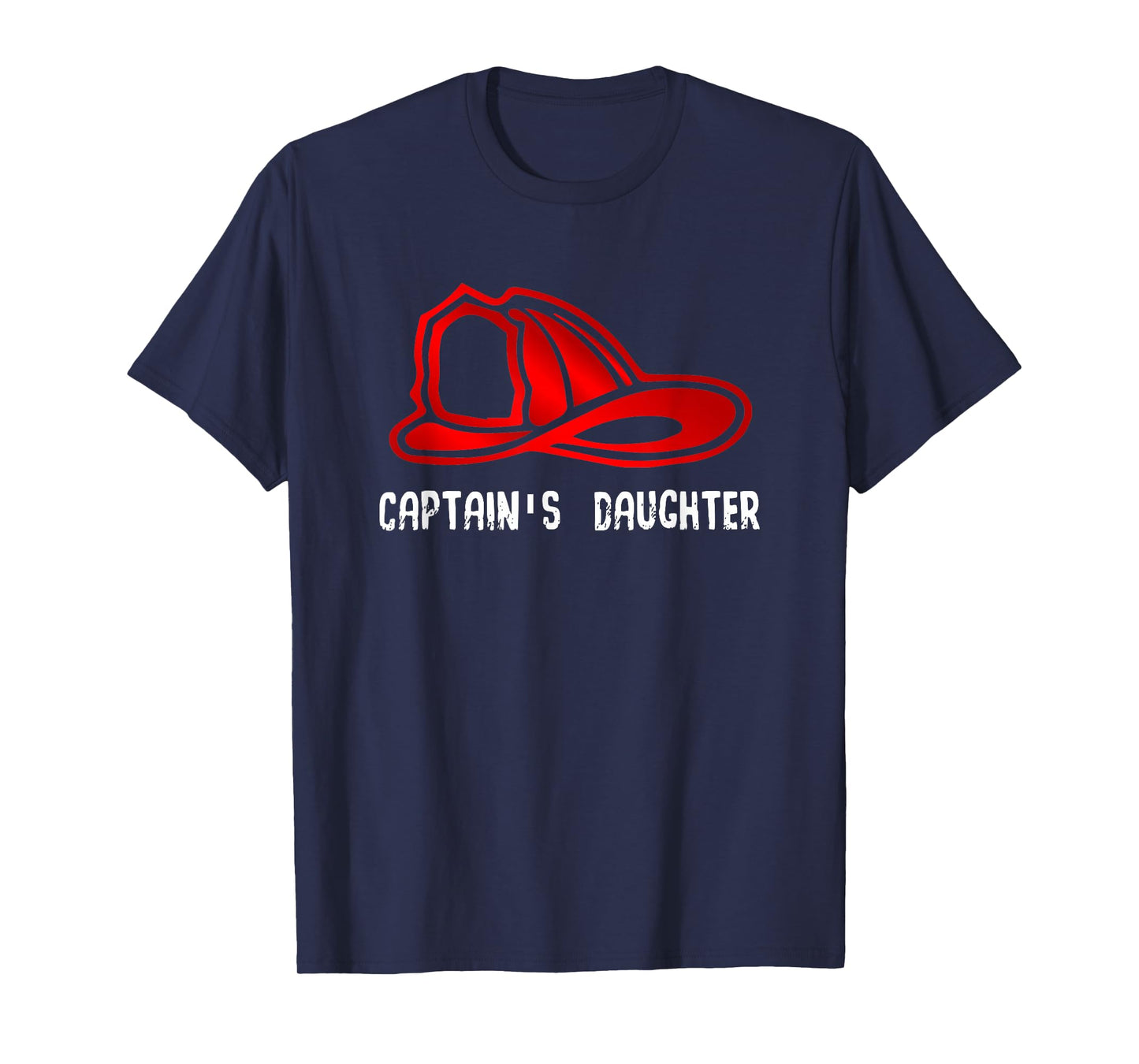 Captain's Daughter Firefighter Gift Shirt - Fire Company