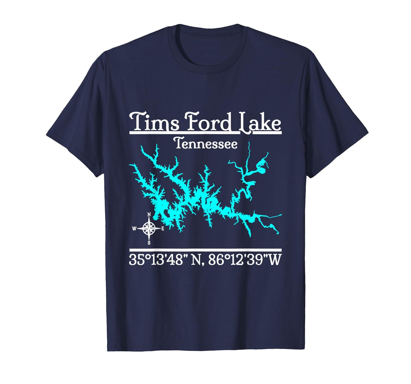 Tims Ford Lake, Tennessee T-Shirt