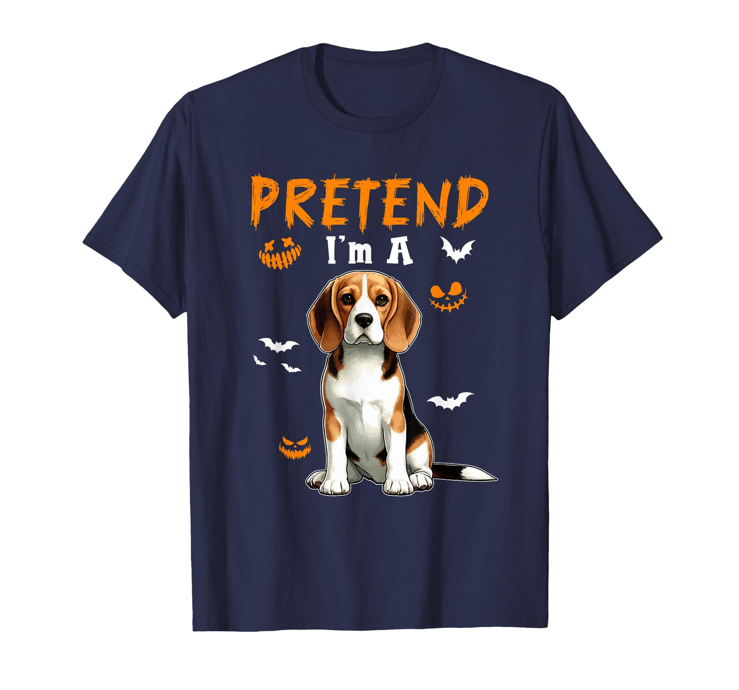 Pretend I'm A Beagle Halloween Costume Owner Kids Family T-Shirt