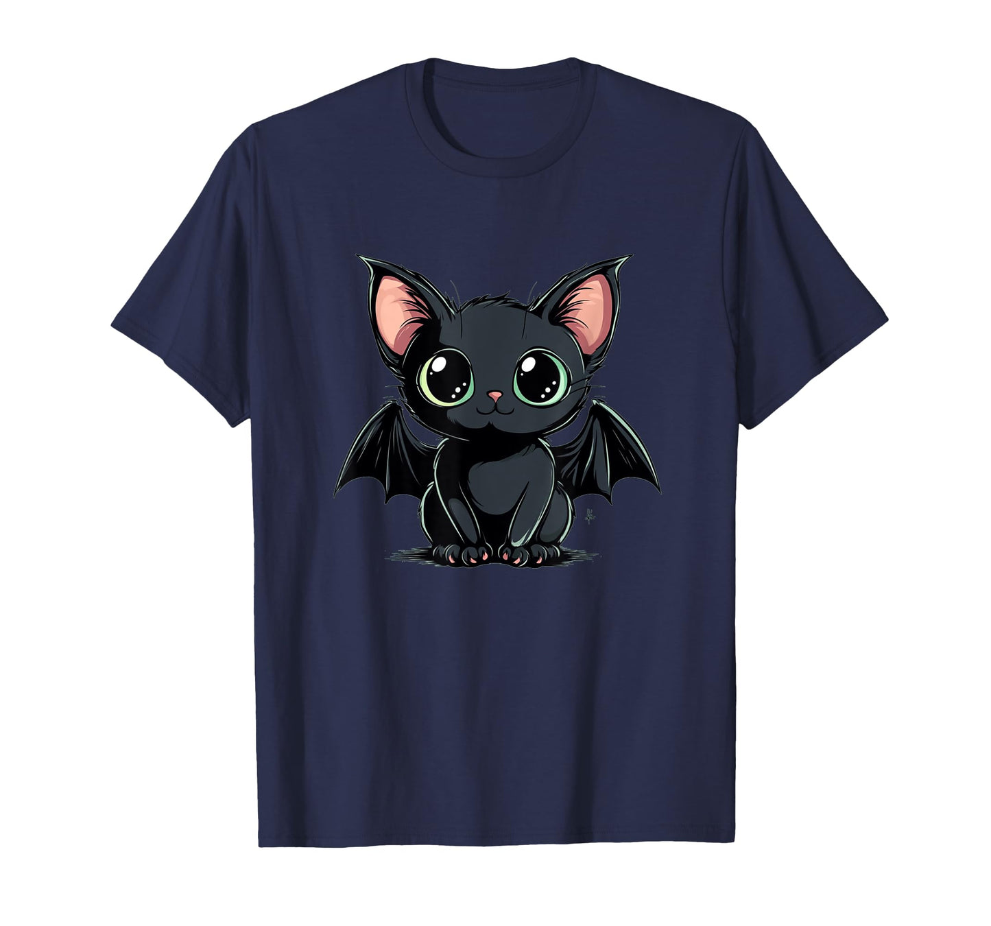 Cute Cat in Bat Costume for Bat Cats Lovers T-Shirt
