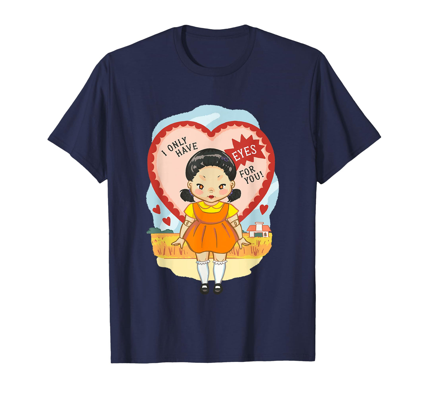 Squid Game 2 Valentine's Day I Only Have Eyes For You T-Shirt