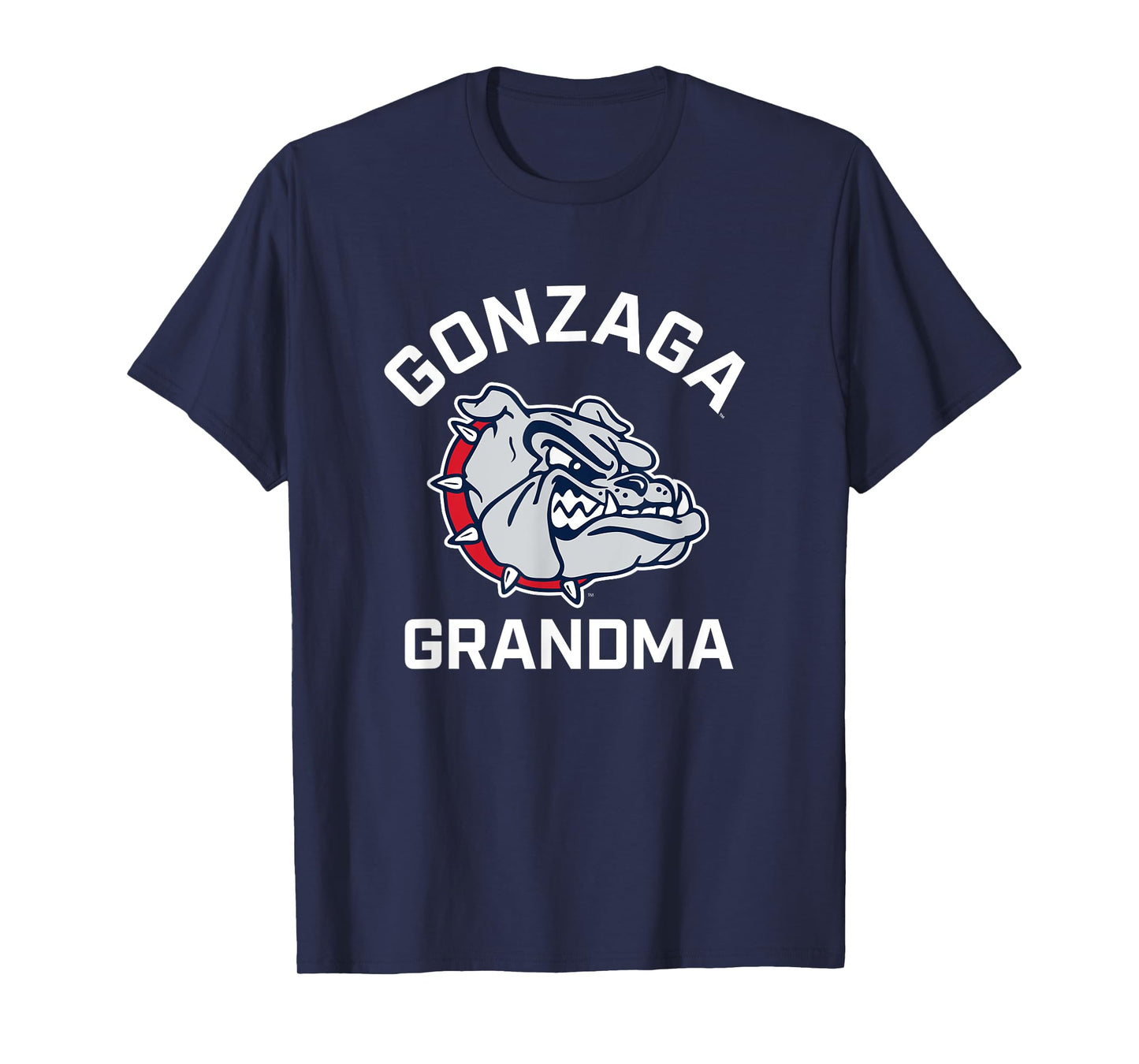 Gonzaga University Bulldogs Arched Grandma T-Shirt