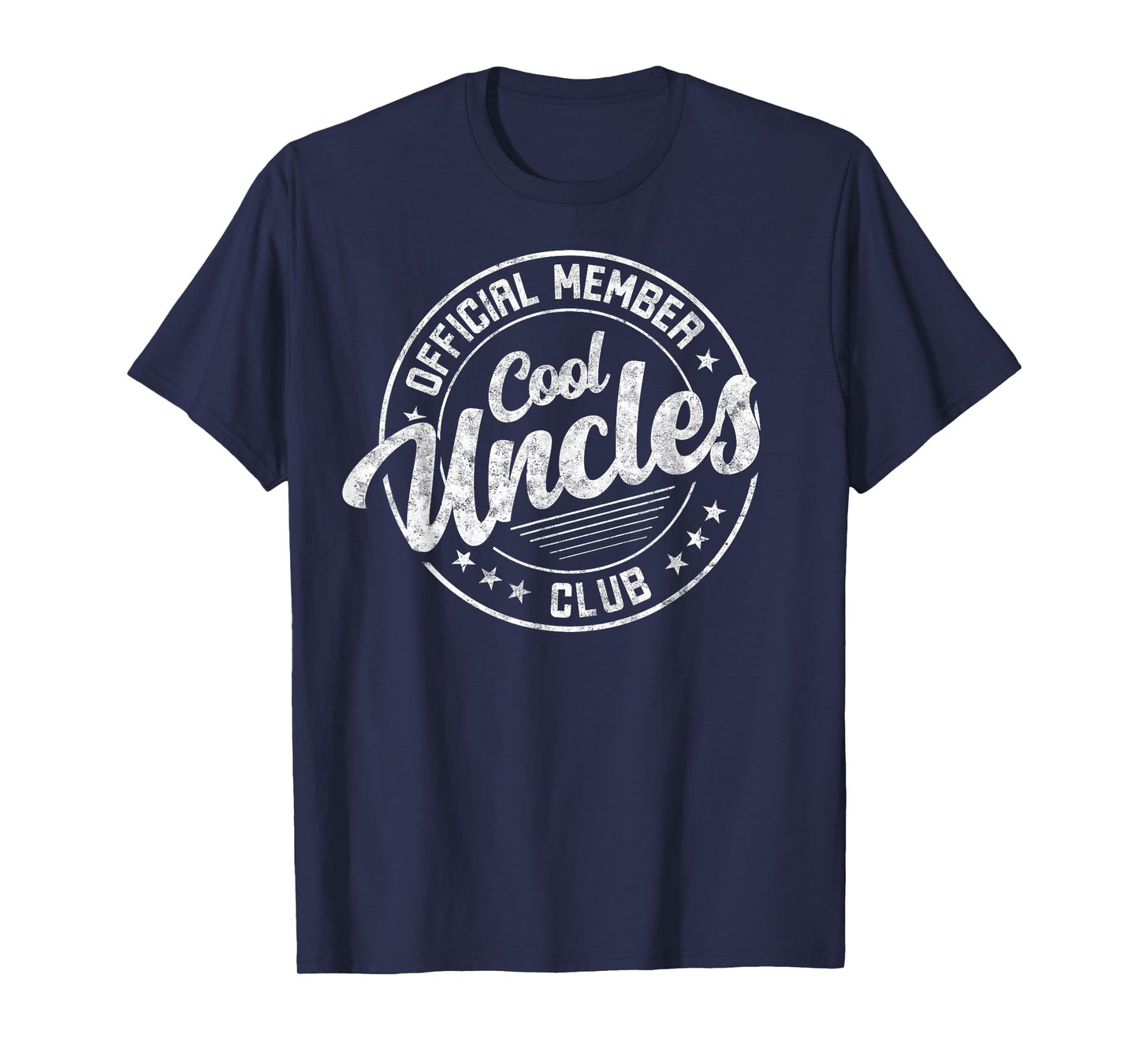 Oficial Member Cool Uncles Club Father's Day Uncle Funny T-Shirt