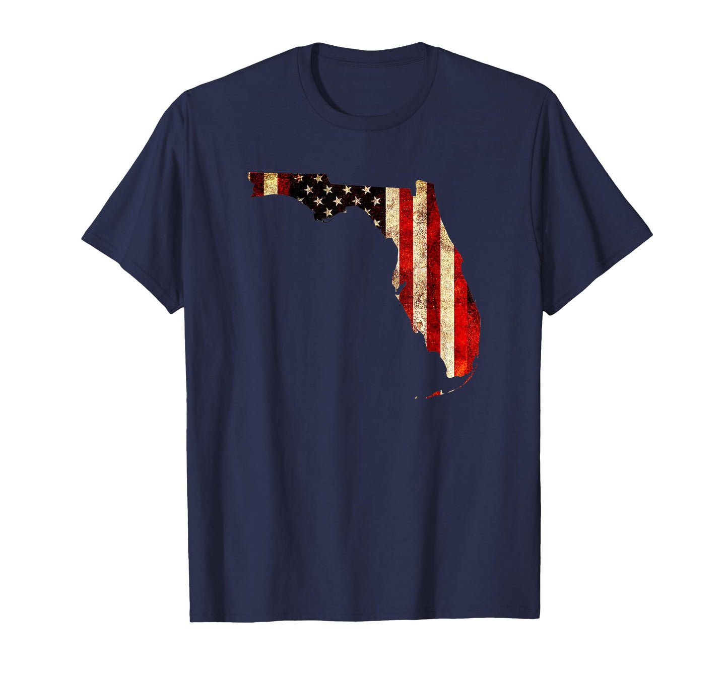 Florida American Flag T-Shirt / Stars and Stripes Shirt
