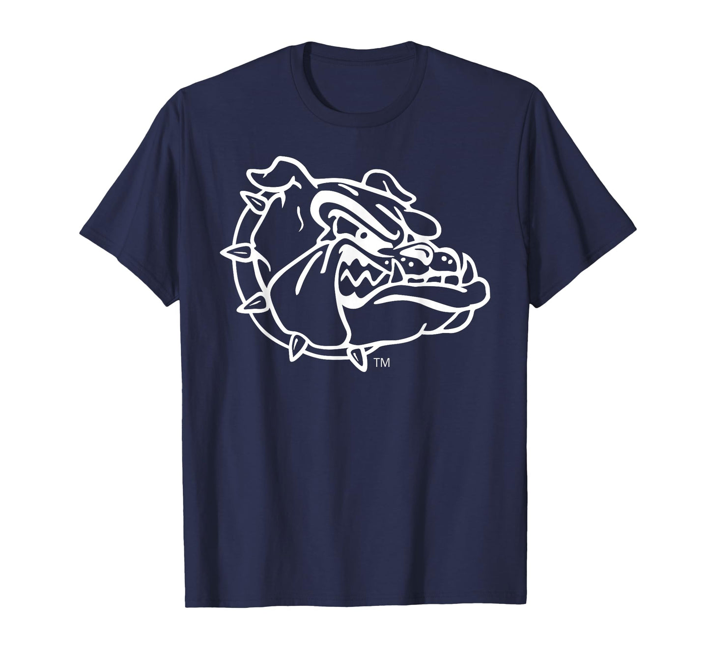 Gonzaga Bulldogs Two Tone Black Officially Licensed T-Shirt
