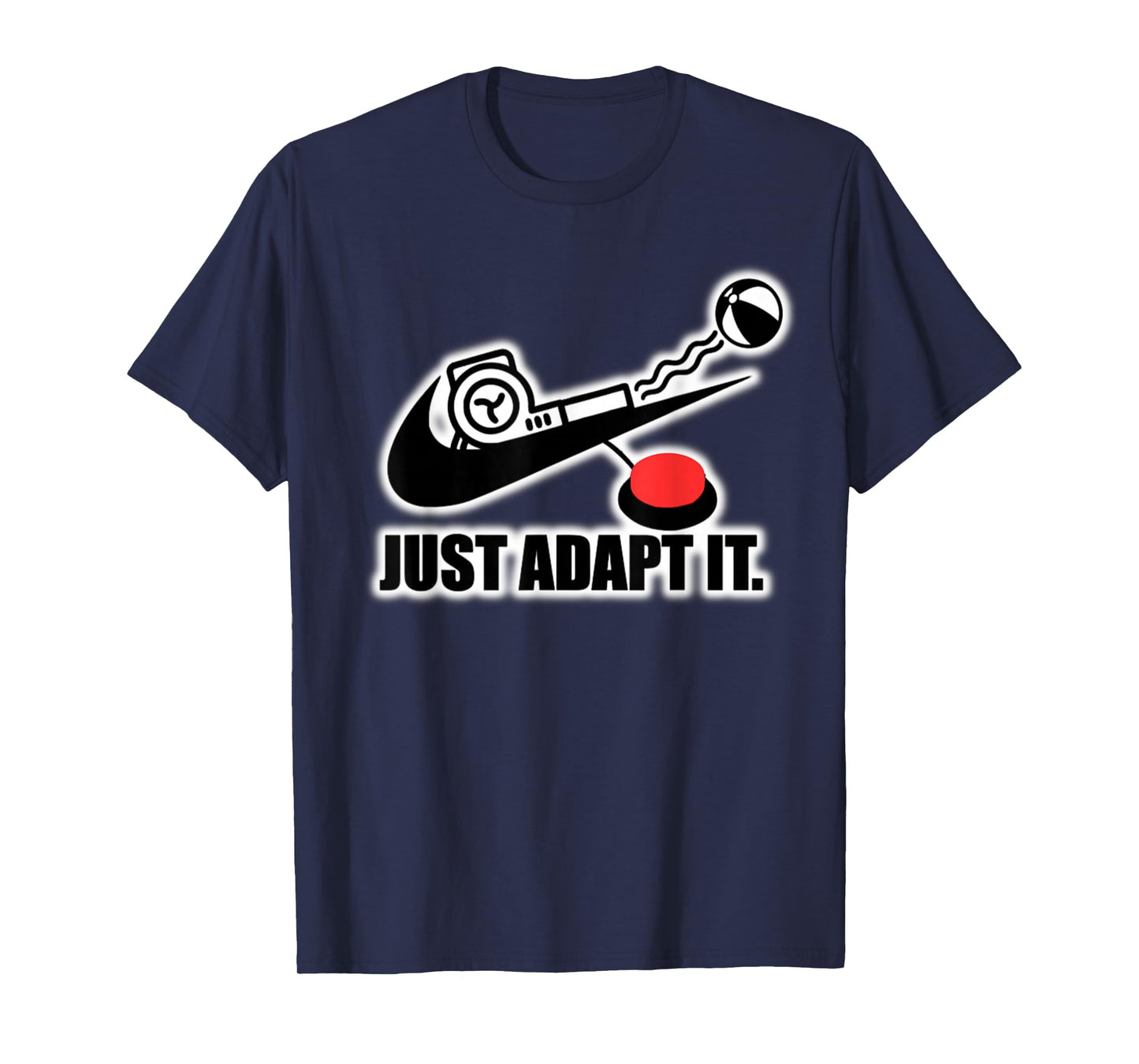 Just Adapt It Tick Design T-Shirt