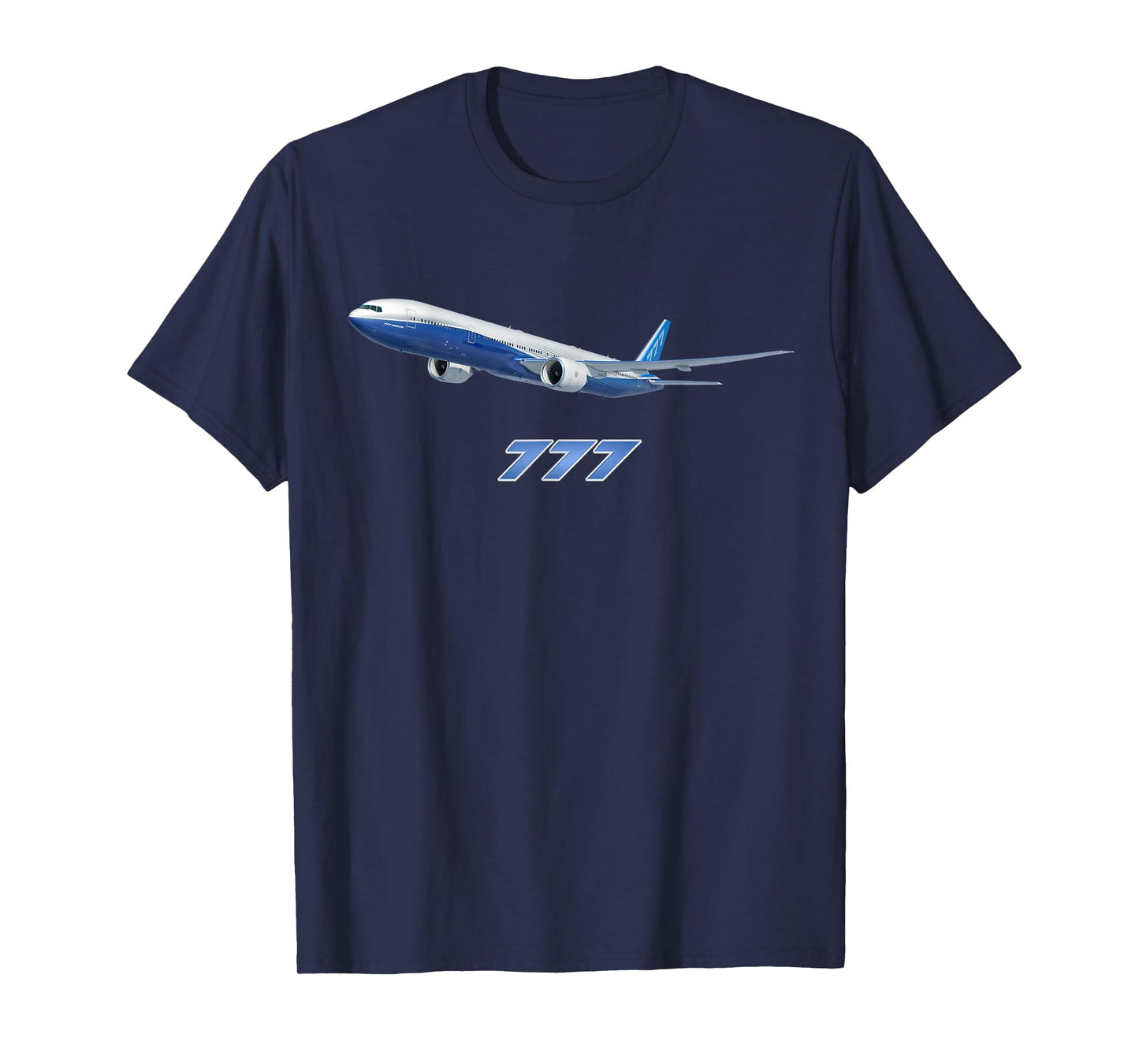 Airline Jet 777 Aircraft Commercial Aircraft Jumbo Jet T-Shirt