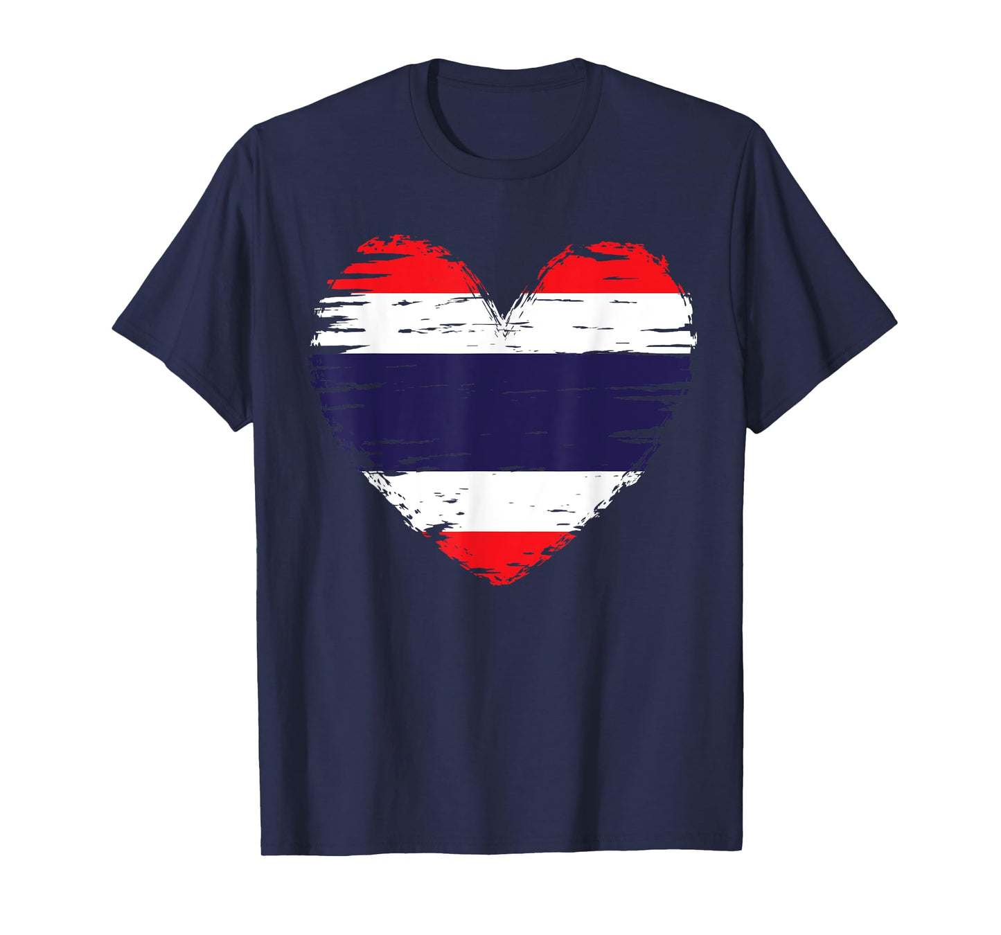 Thailand Heart Outfit - Thailand Heart Flag I love Thailand T-Shirt
