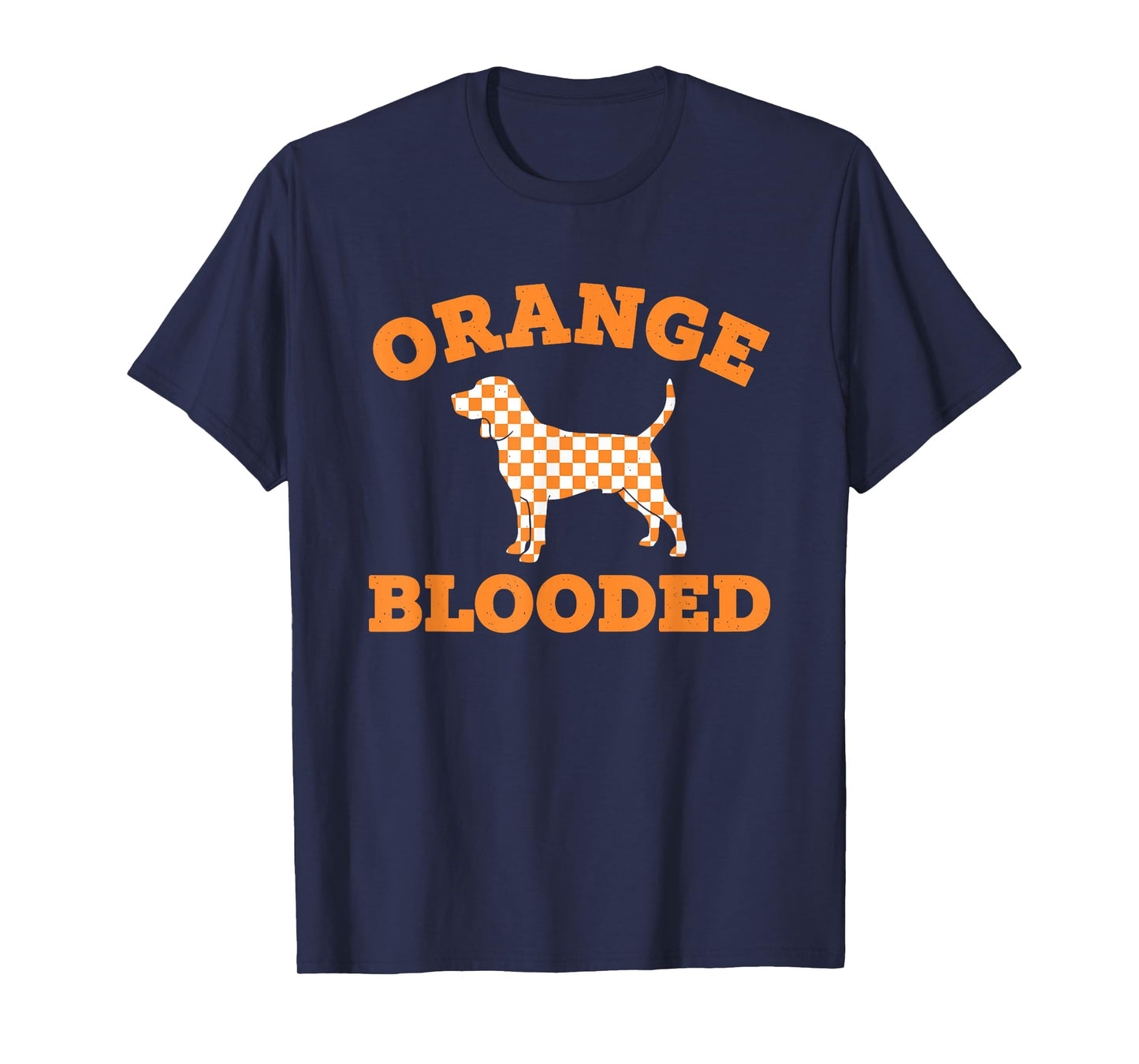 Orange Blooded Tennessee Coonhound Home TN State Pride T-Shirt