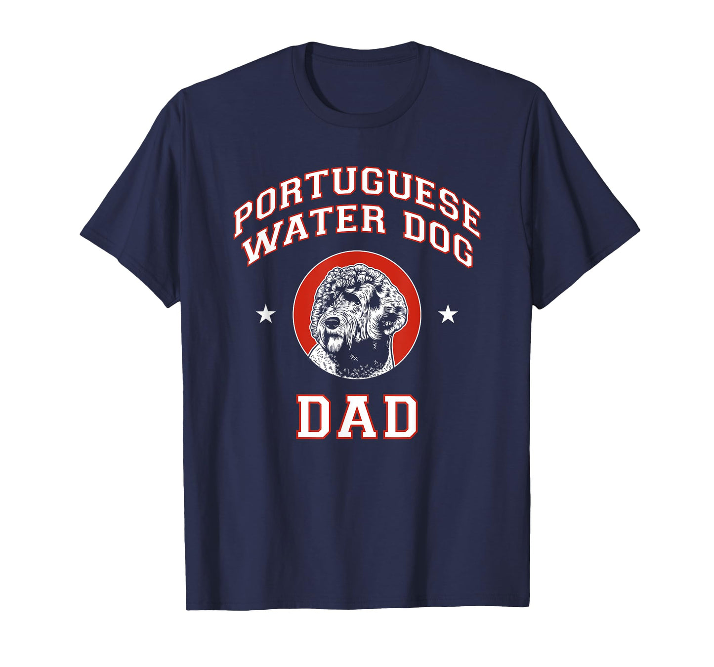 Portuguese Water Dog Dad Dog Father T-Shirt for Men Women Kids