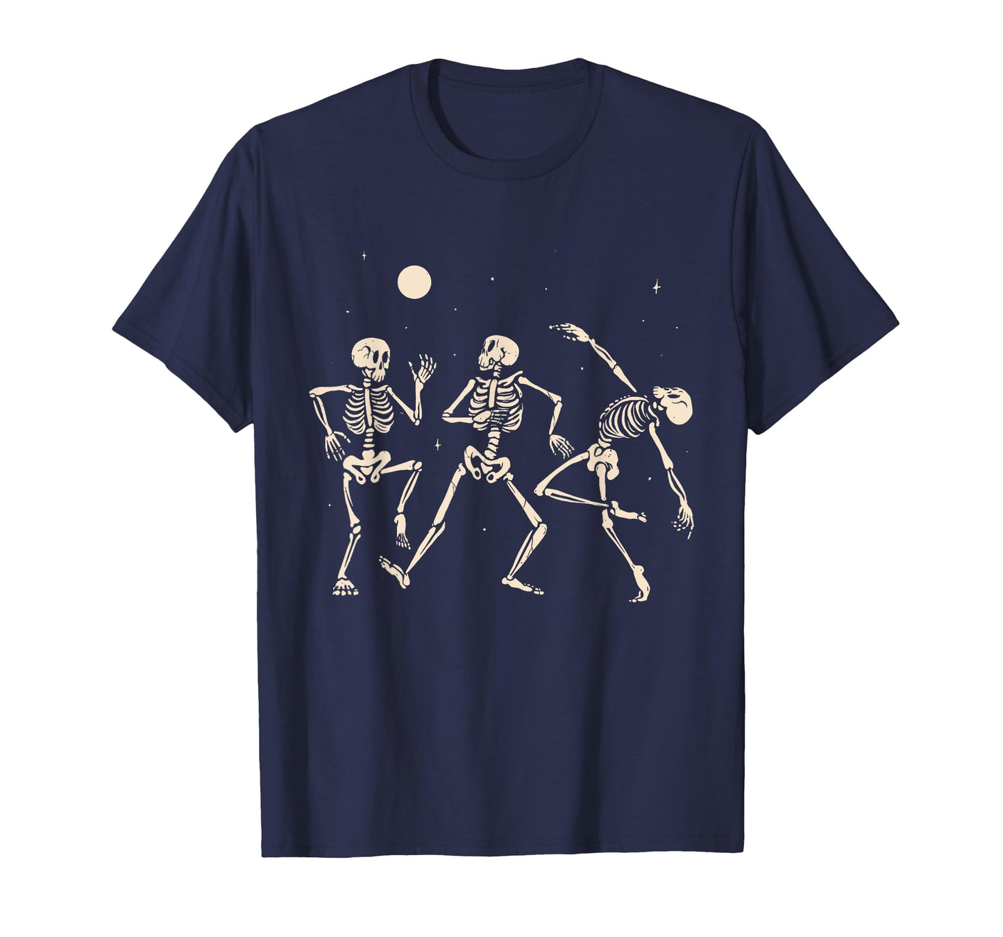 Spooky Dancing Skeletons Halloween Costume Music Adult Kids T-Shirt