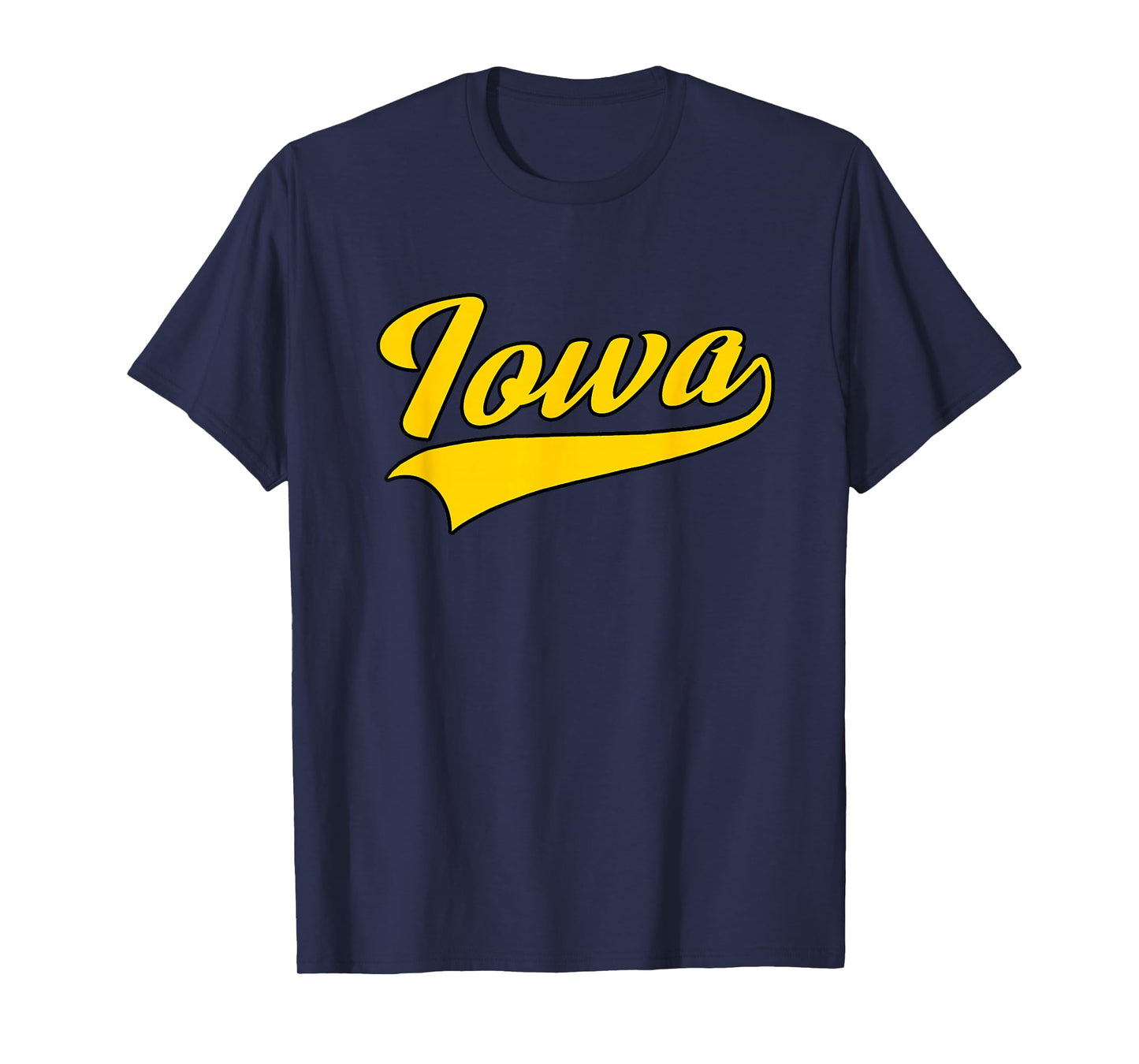 Iowa - Throwback Design - Classic T-Shirt