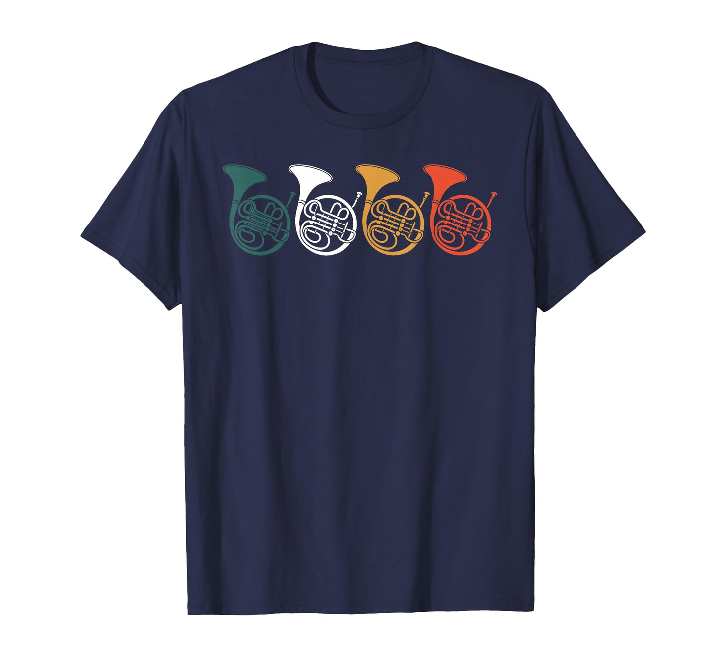 French Horn Novelty for Men Women Marching Band French Horn T-Shirt