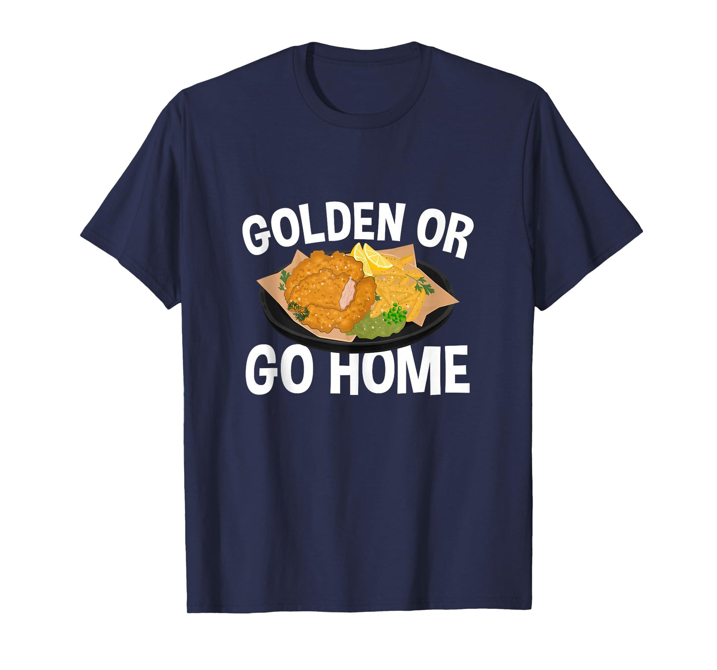 Golden Or Go Home Fish Fry Fried Fish Tank Top