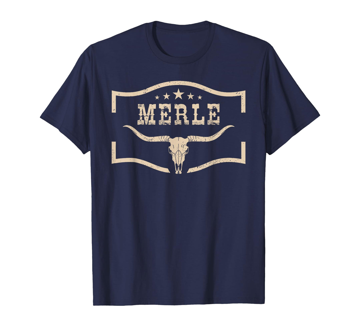 Merle Cowboy Wild West 90s Personalized, Merle Family Pride T-Shirt