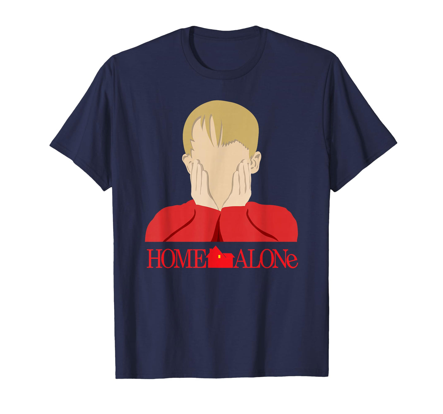 Home Alone Christmas Kevin McCallister Minimalist Graphic T-Shirt