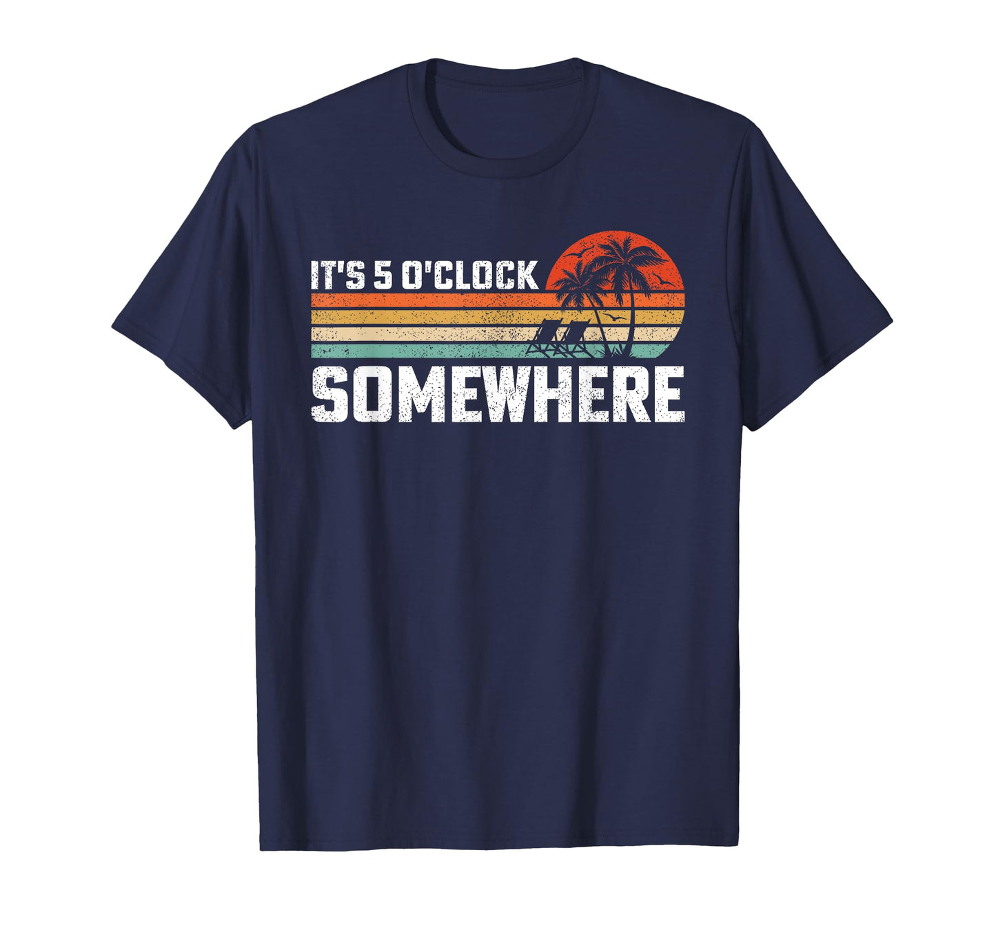 Vintage It's 5 O'clock Somewhere T-Shirt