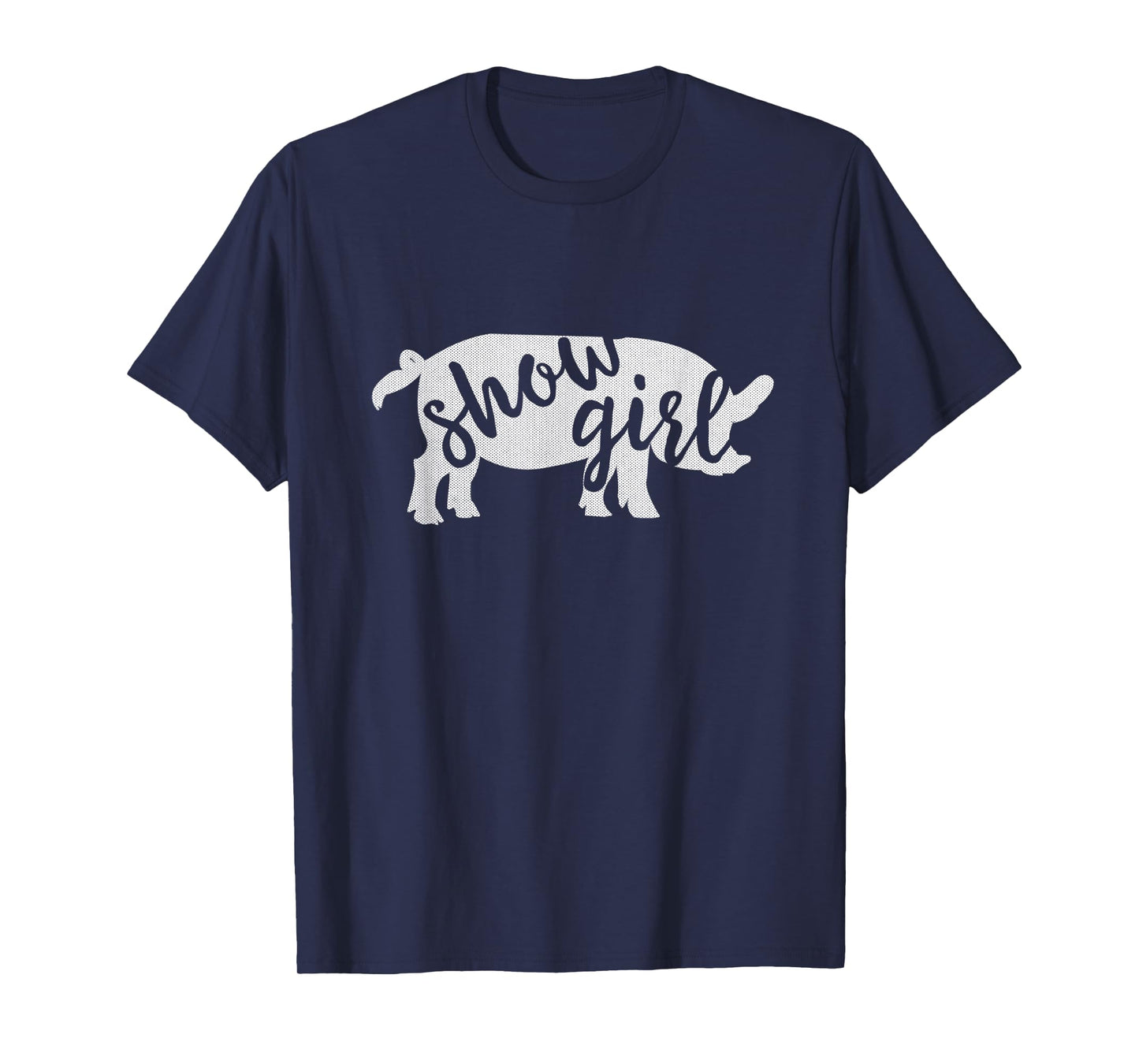 Cute Show Pig Girl T-Shirt