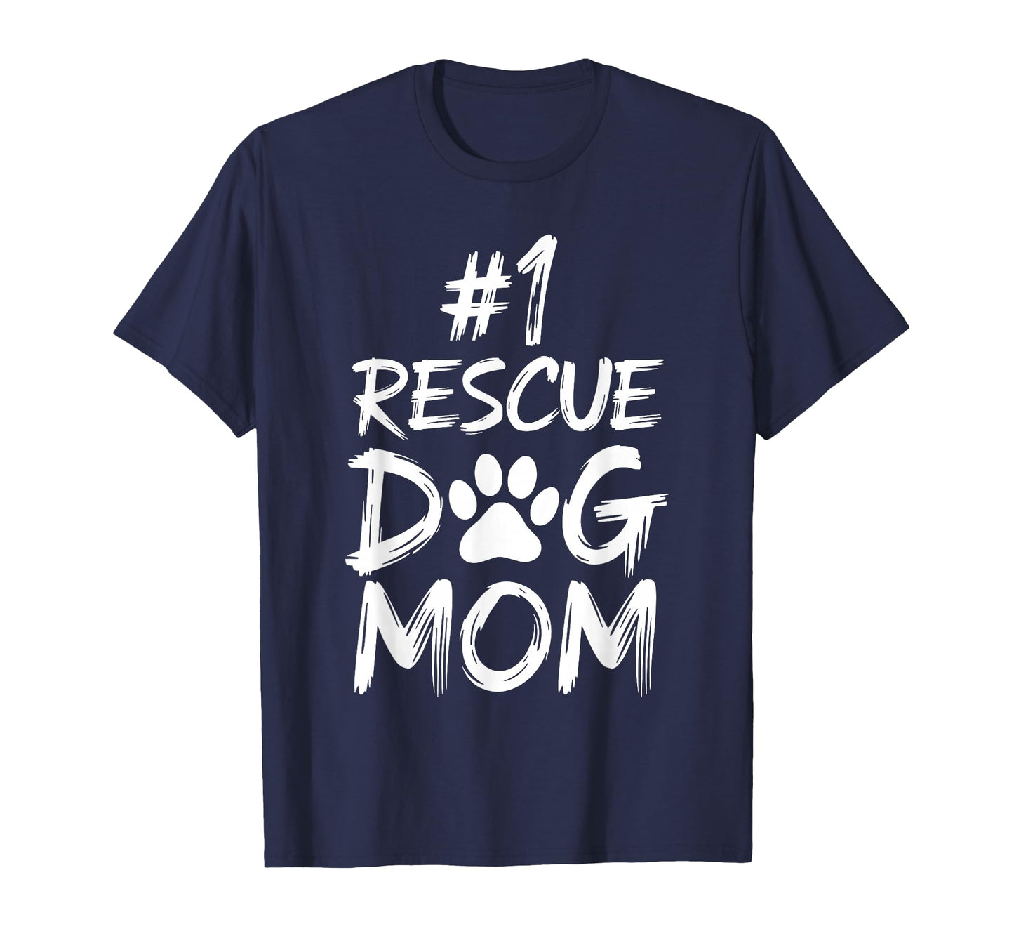 Rescue Dog Mom T-Shirt