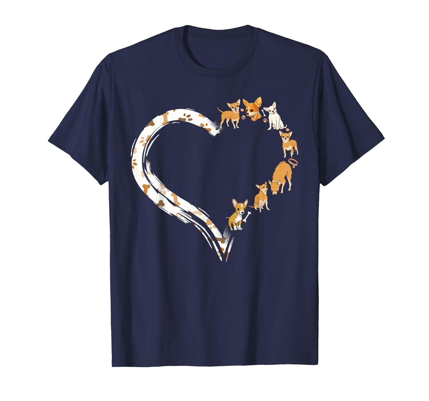 Chihuahua Chihuahueño Heart T-Shirt