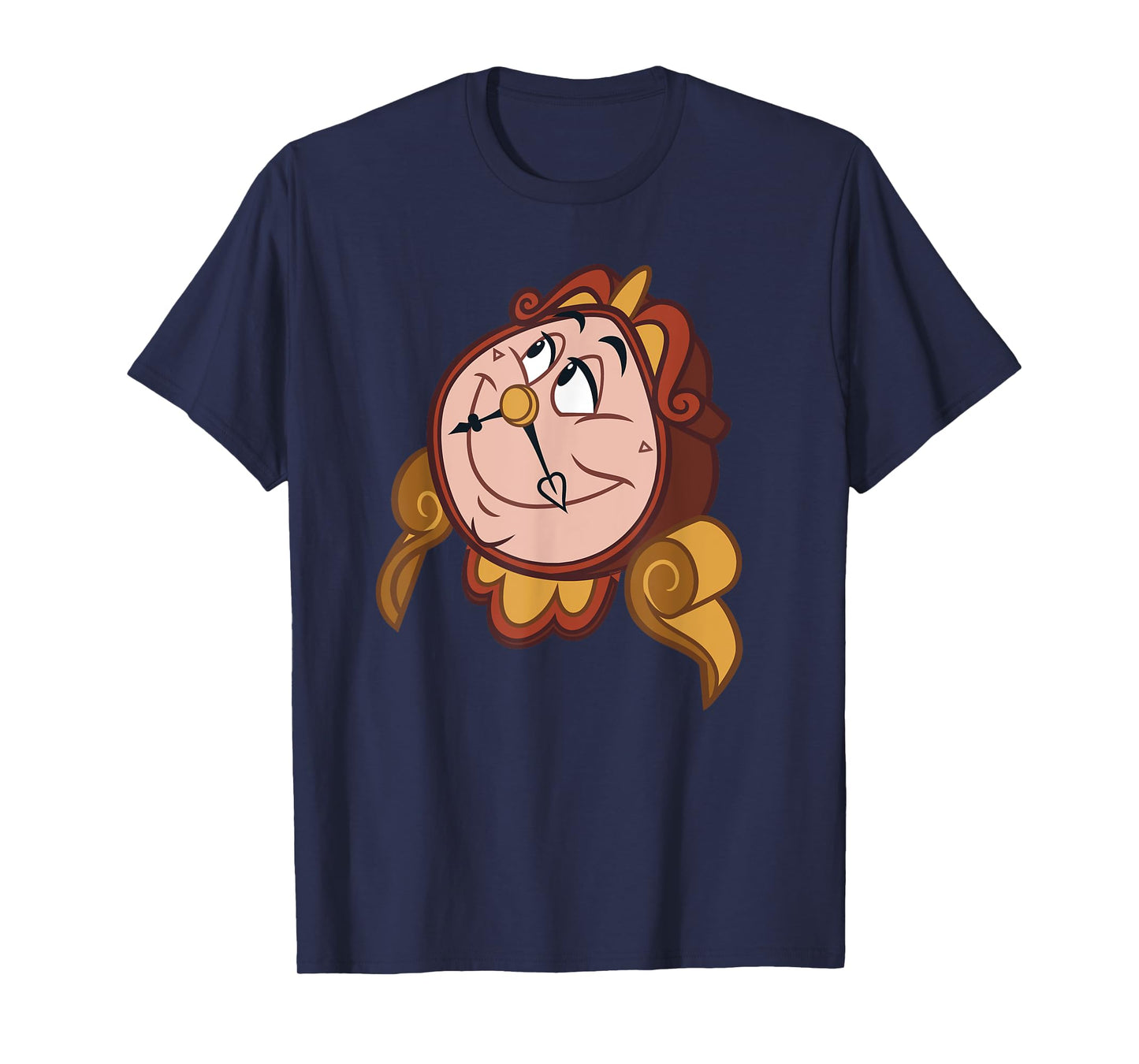 Disney Beauty and the Beast Cogsworth Big Face Costume T-Shirt