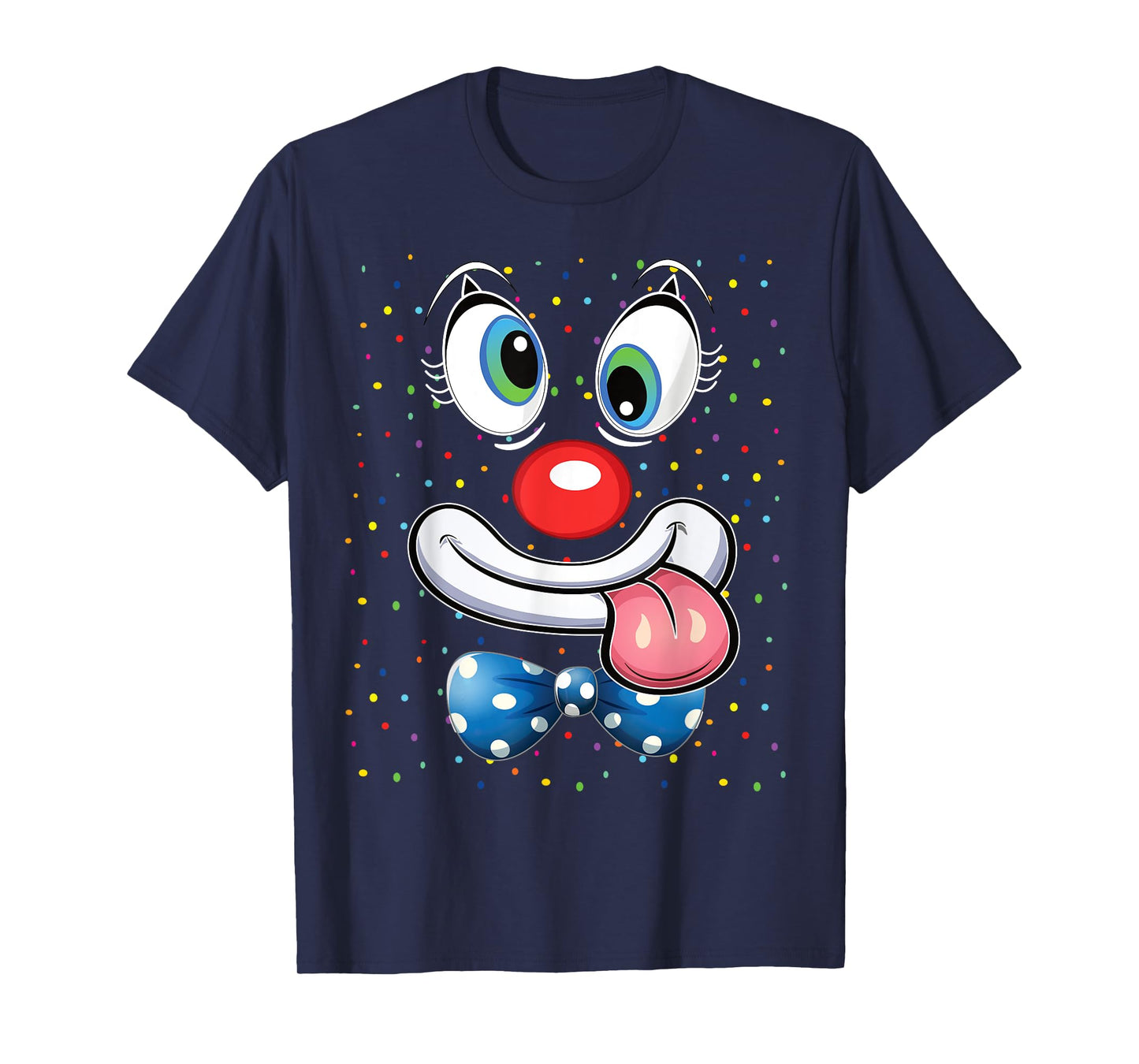 Carnival Clown Face Circus Costume Kids Men Women Carnivals T-Shirt