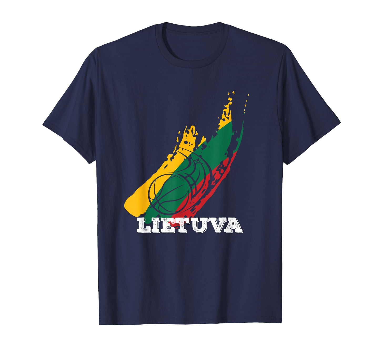 Lithuania Lietuva Basketball Lithuanian Strong Gift T-Shirt