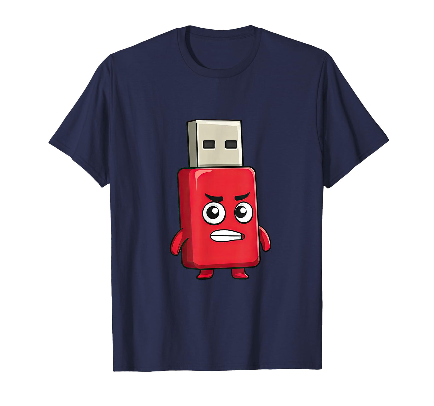 Great Red USB Look for Funny Tech Lovers T-Shirt