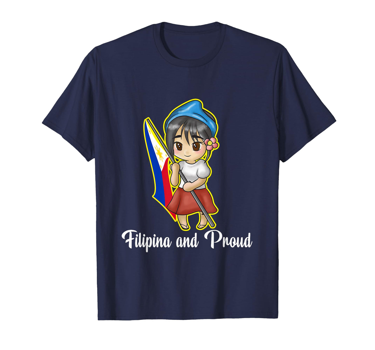 Philippines Pinay Filipina And Proud Filipino Flag Day T-Shirt