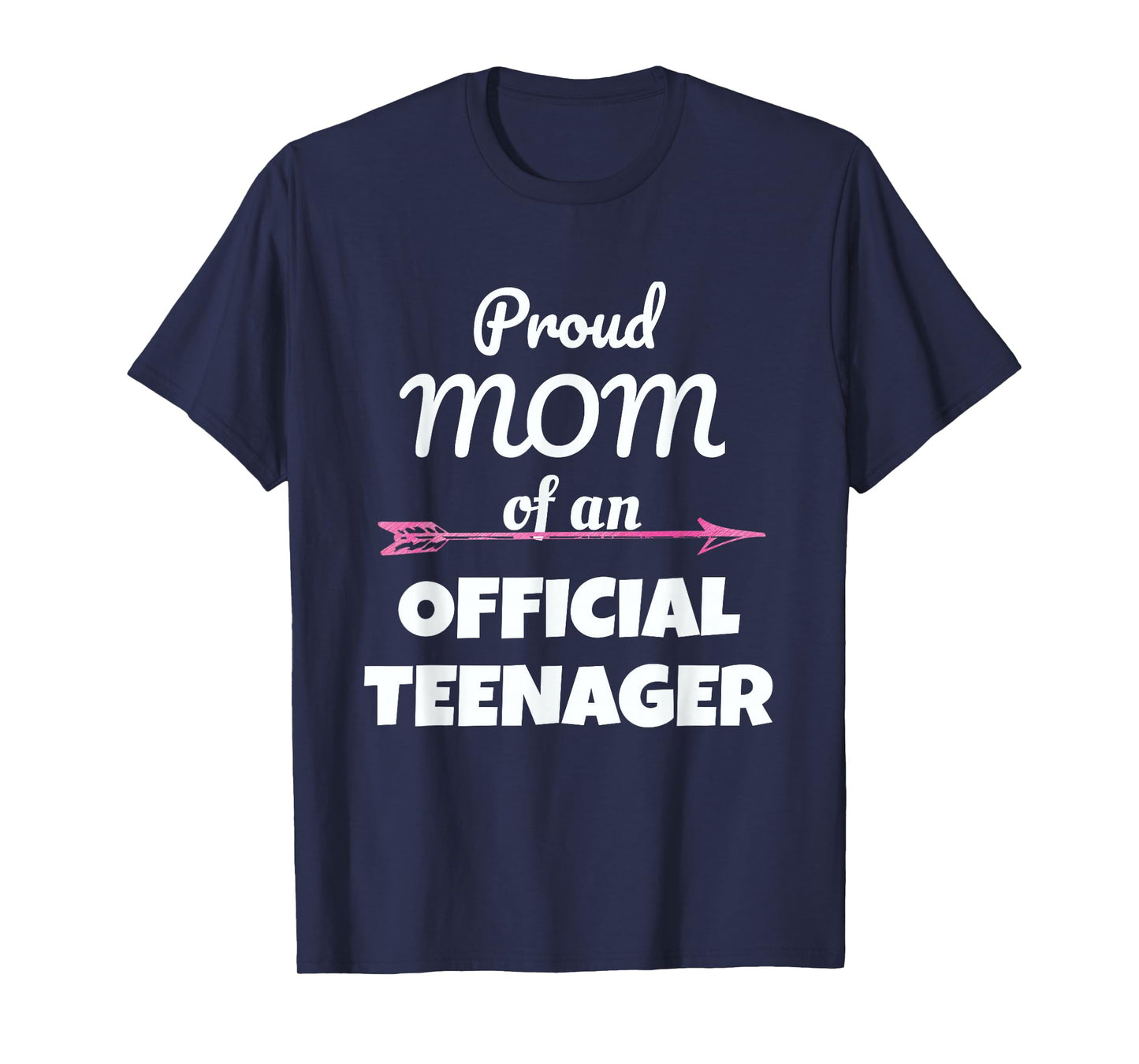 Proud Mom of an Official Teenager, 13th Birthday Party T-Shirt